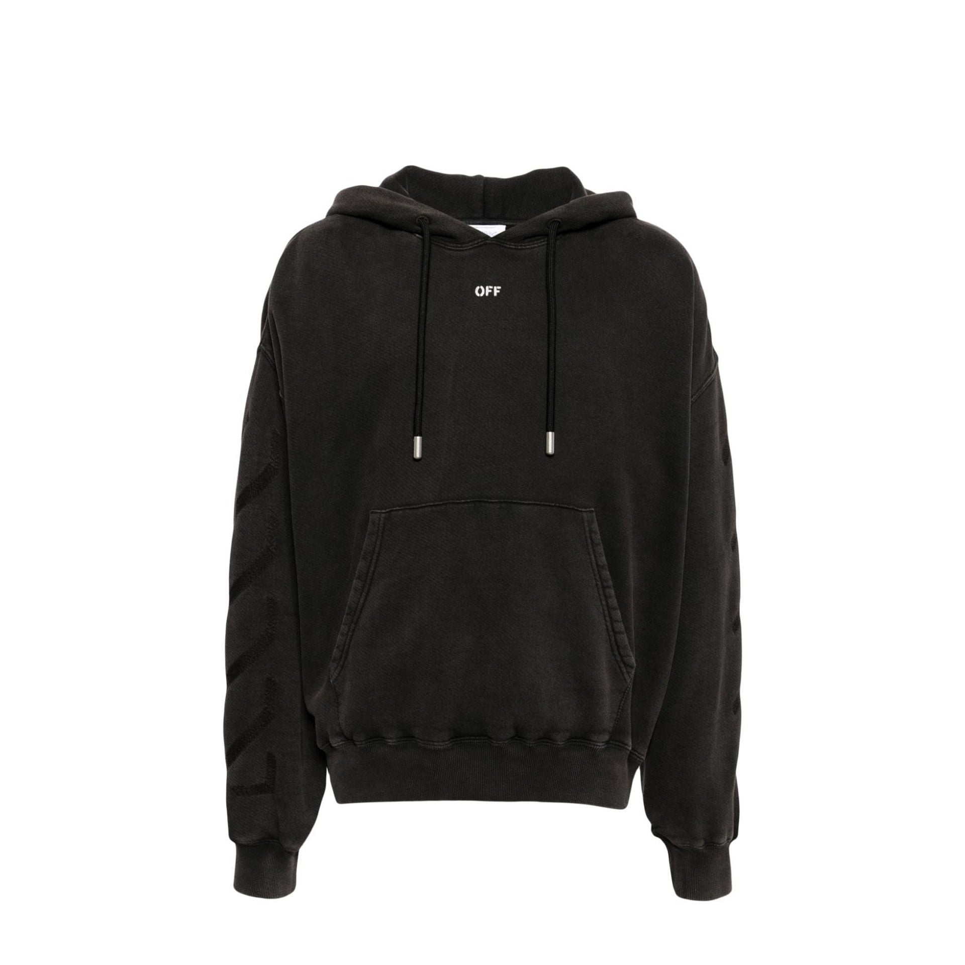 Off-White St. Matthew Over Cotton Hoodie Sweatshirt Men OFF-WHITE