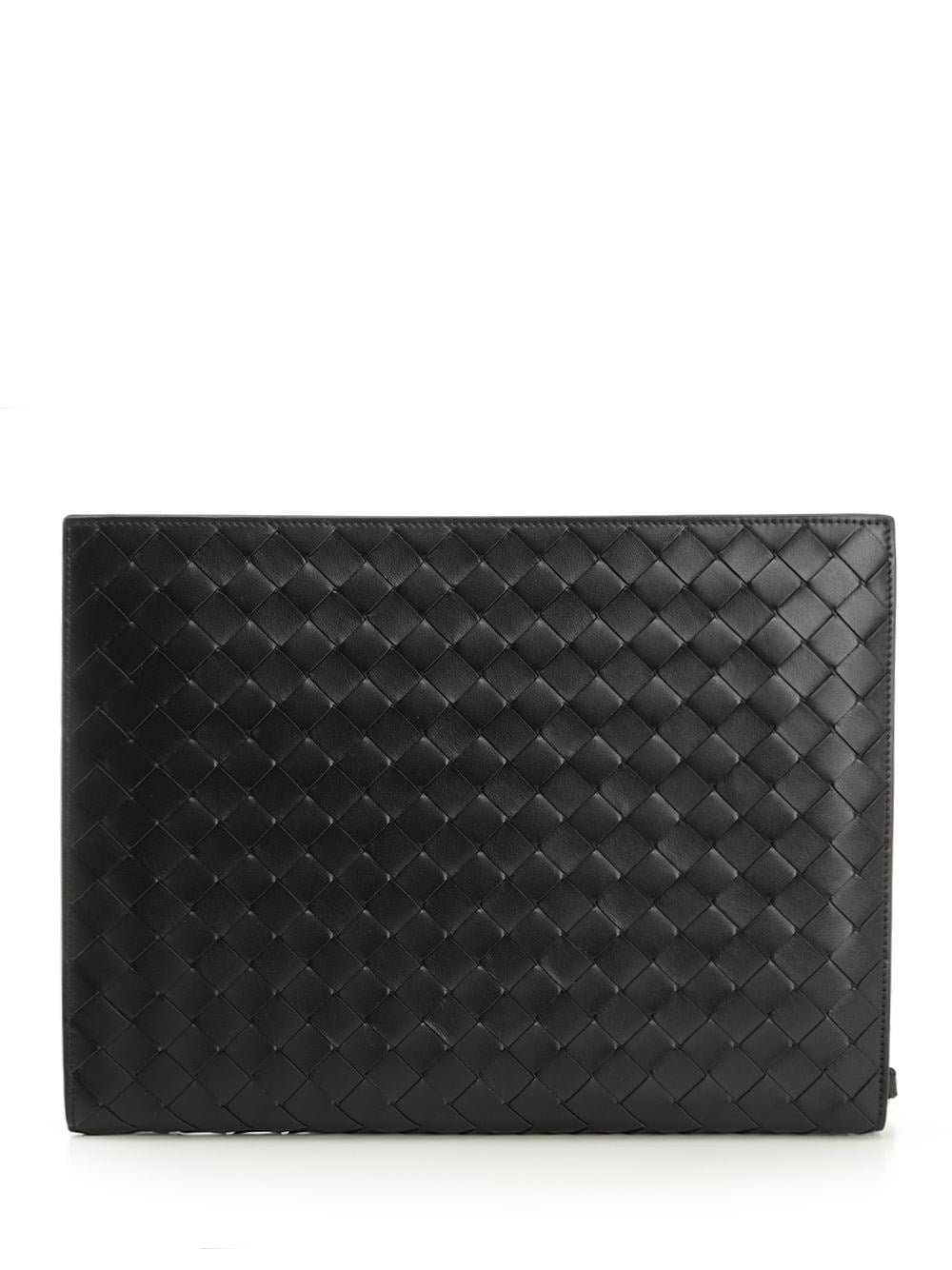 Bottega Veneta Men Woven Document Holder With Strap BOTTEGA VENETA