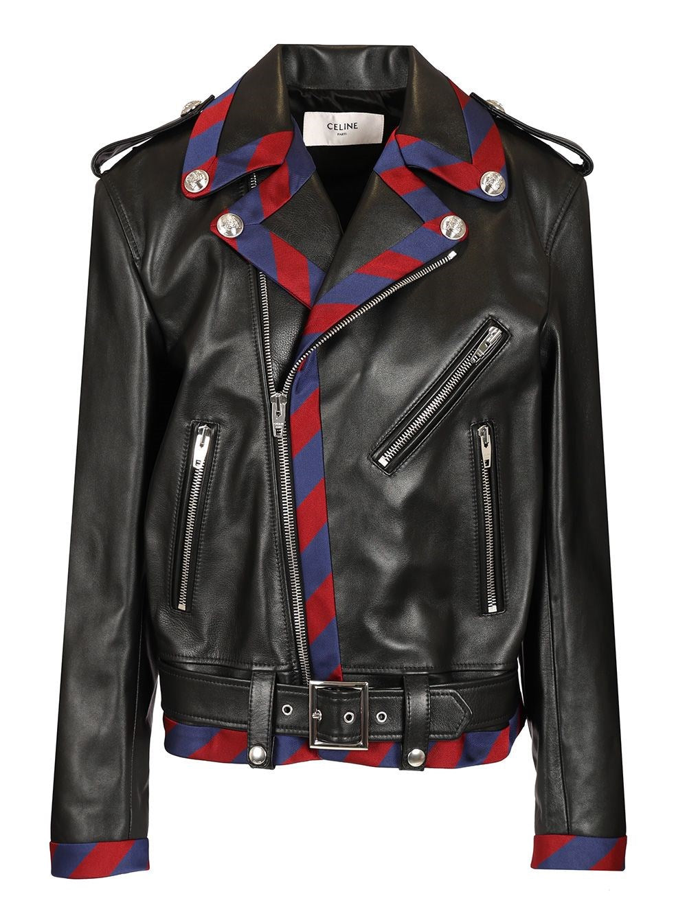 Celine Men Biker Galon Club Leather CELINE