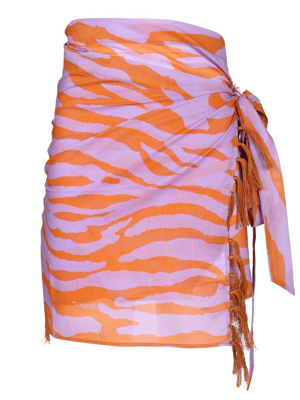 The Attico Women Animalier Pareo THE ATTICO