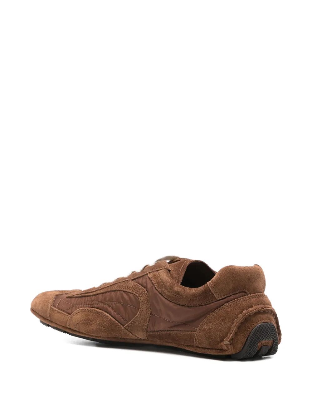 Prada Women Montecarlo Re-Edition 2005 Suede And Re-Nylon Sneakers PRADA