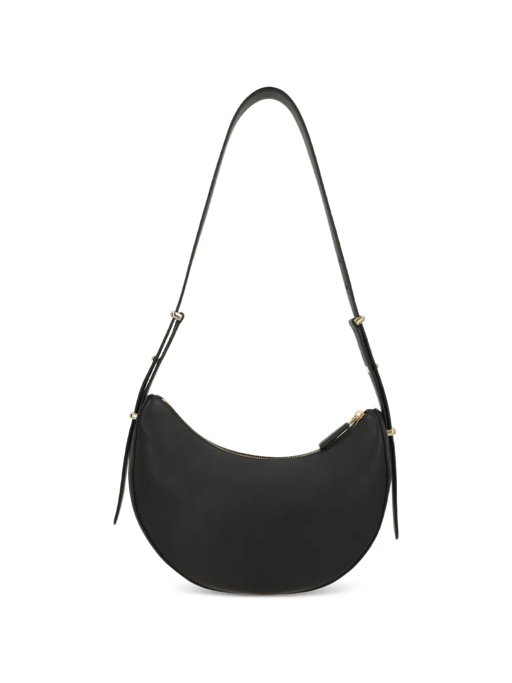Prada Women Arqué Leather Shoulder Bag