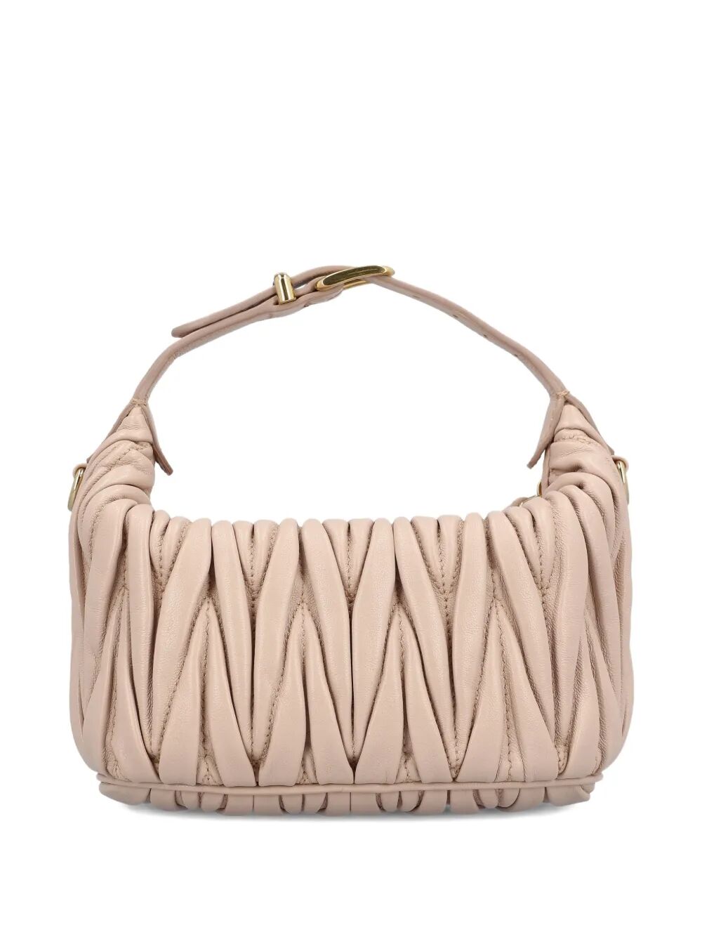 Matelassé Nappa Leather Pouch Women MIU MIU