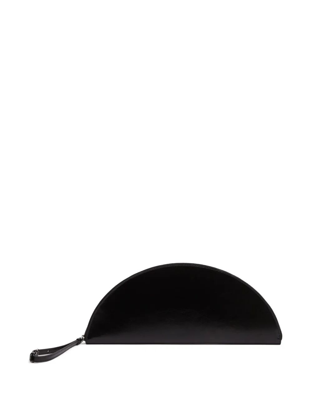 Maison Margiela Women Big Halfmoon Leather Pouch