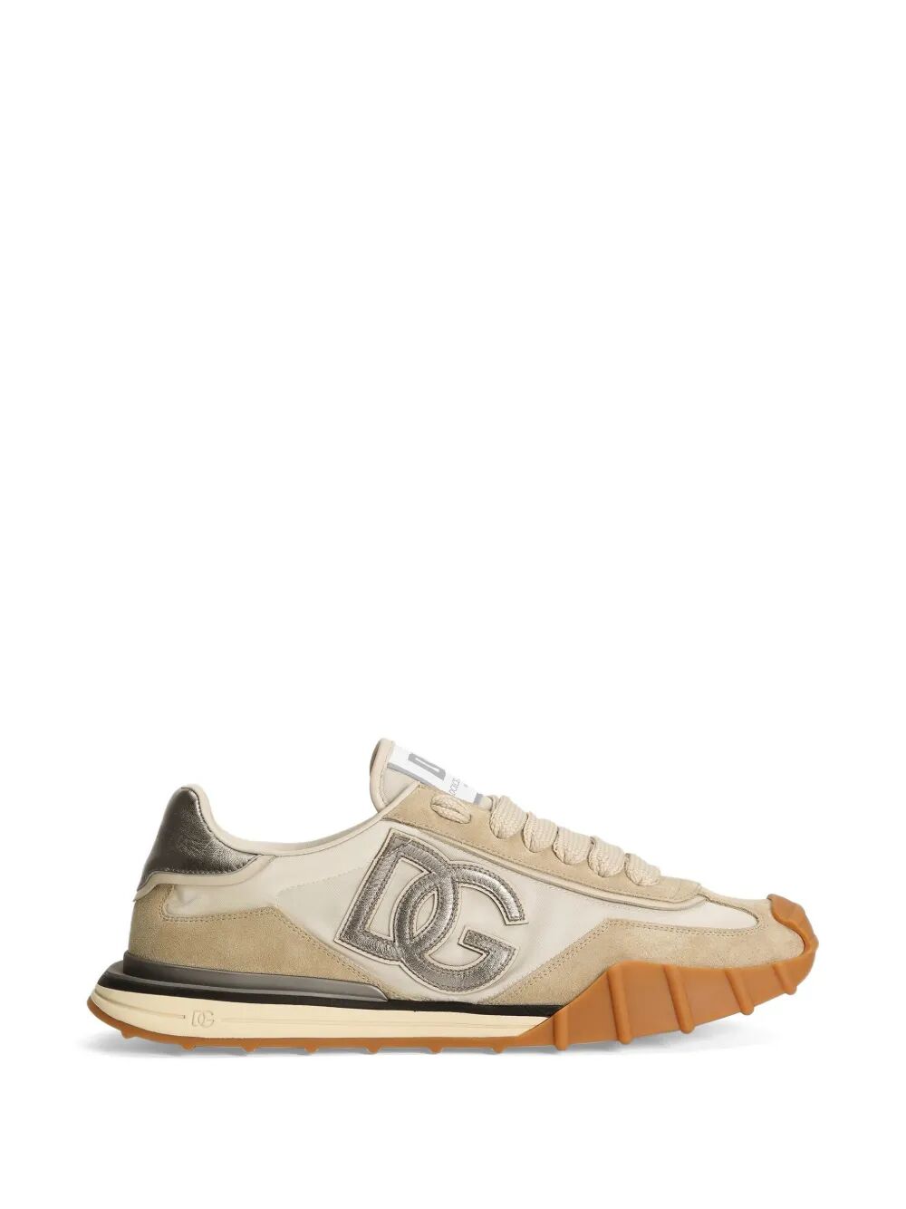 Dolce & Gabbana Men Dg Athletic Fabric And Suede Sneakers DOLCE & GABBANA