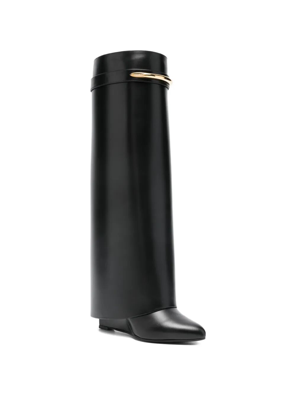 Givenchy Women Shark 90 Leather Boots GIVENCHY
