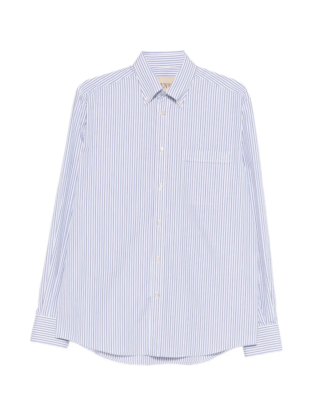 Valentino Garavani Men Striped Cotton Shirt VALENTINO GARAVANI
