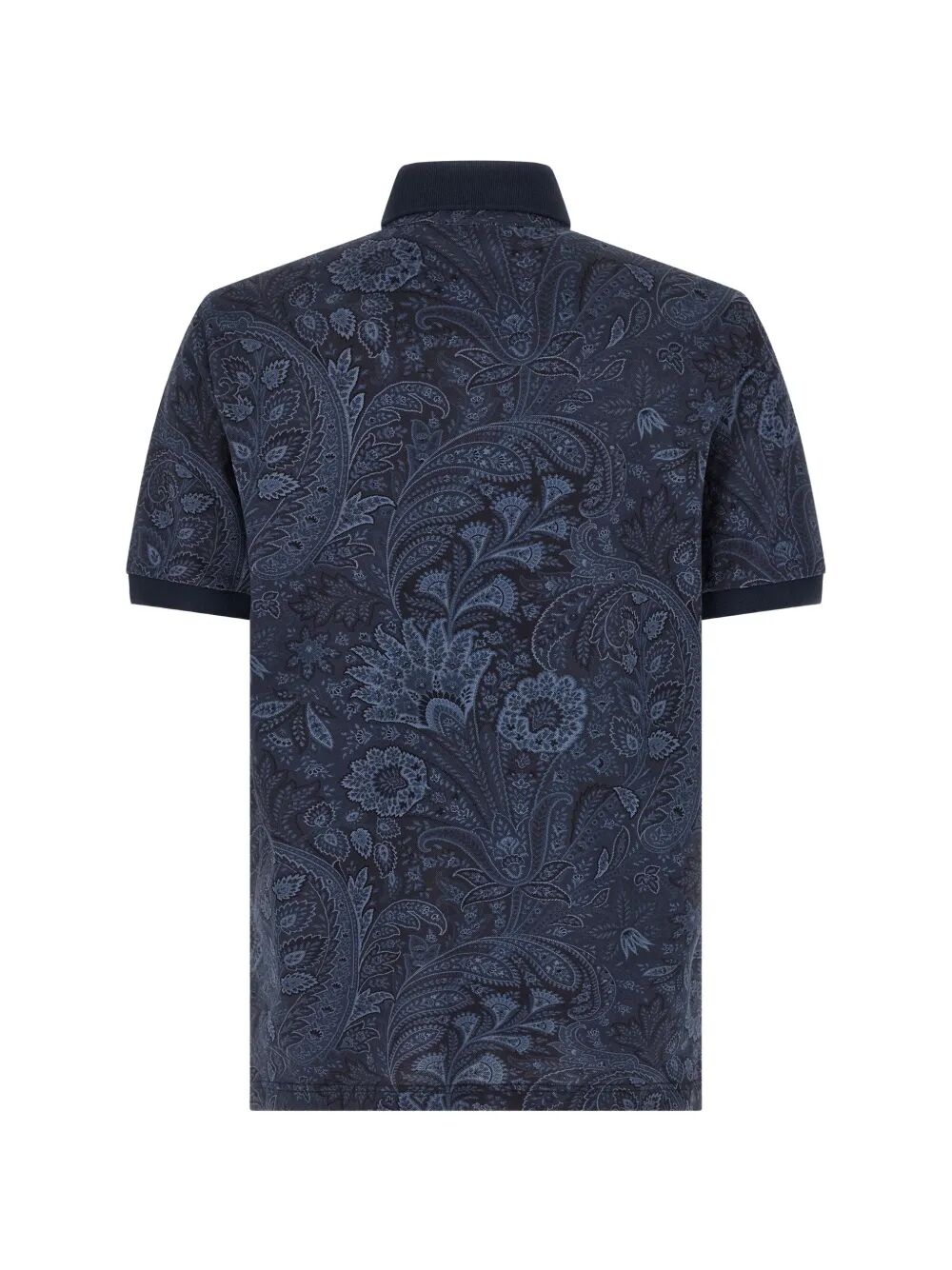 Etro Men Paisley-Print Cotton Roma Polo ETRO