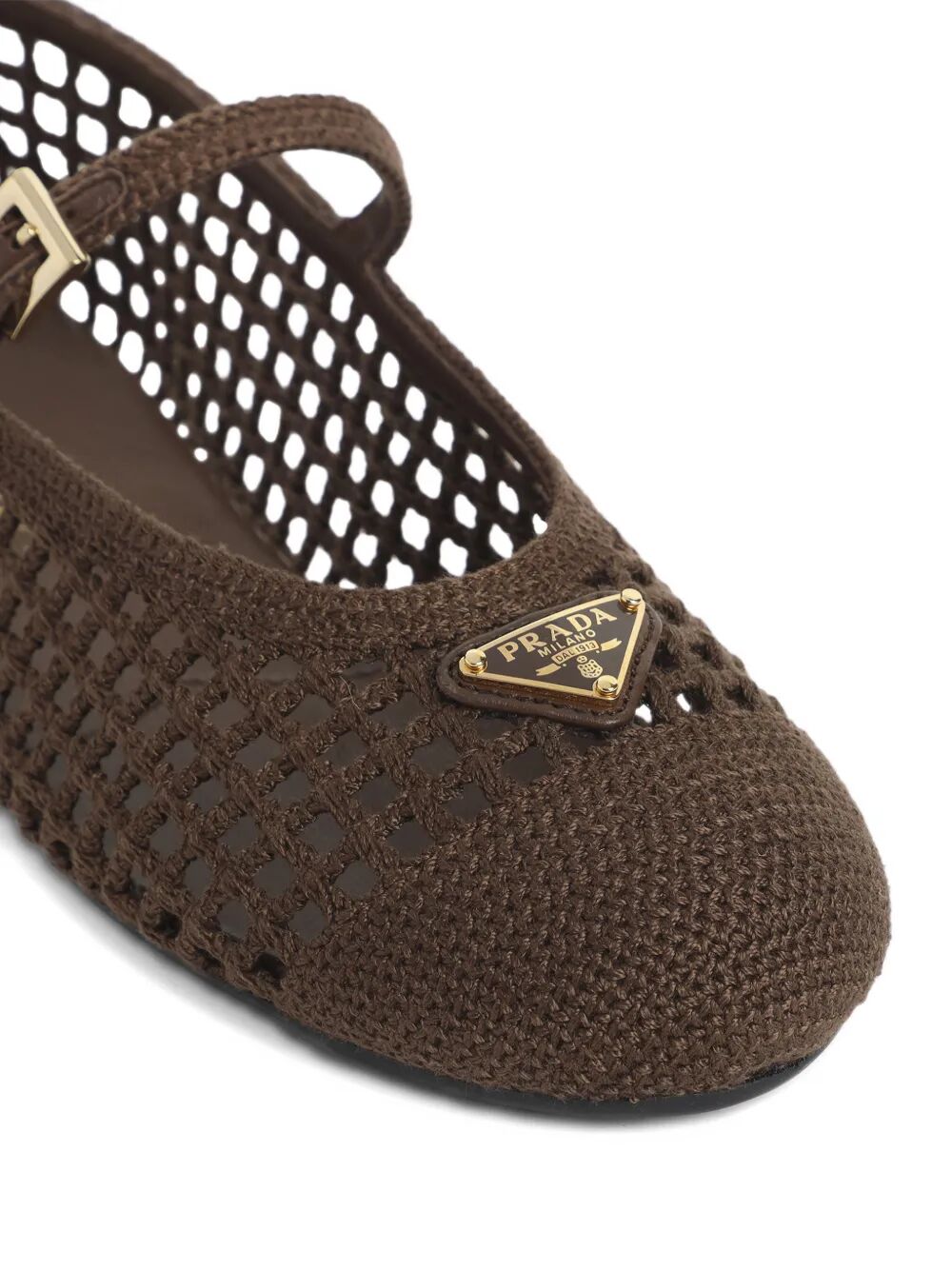 Prada Women Crochet Ballerinas PRADA