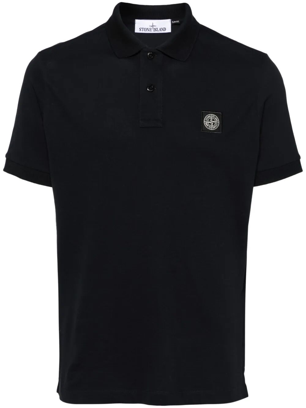 Stone Island Men Slim Fit Cotton Piqué Polo Shirt STONE ISLAND