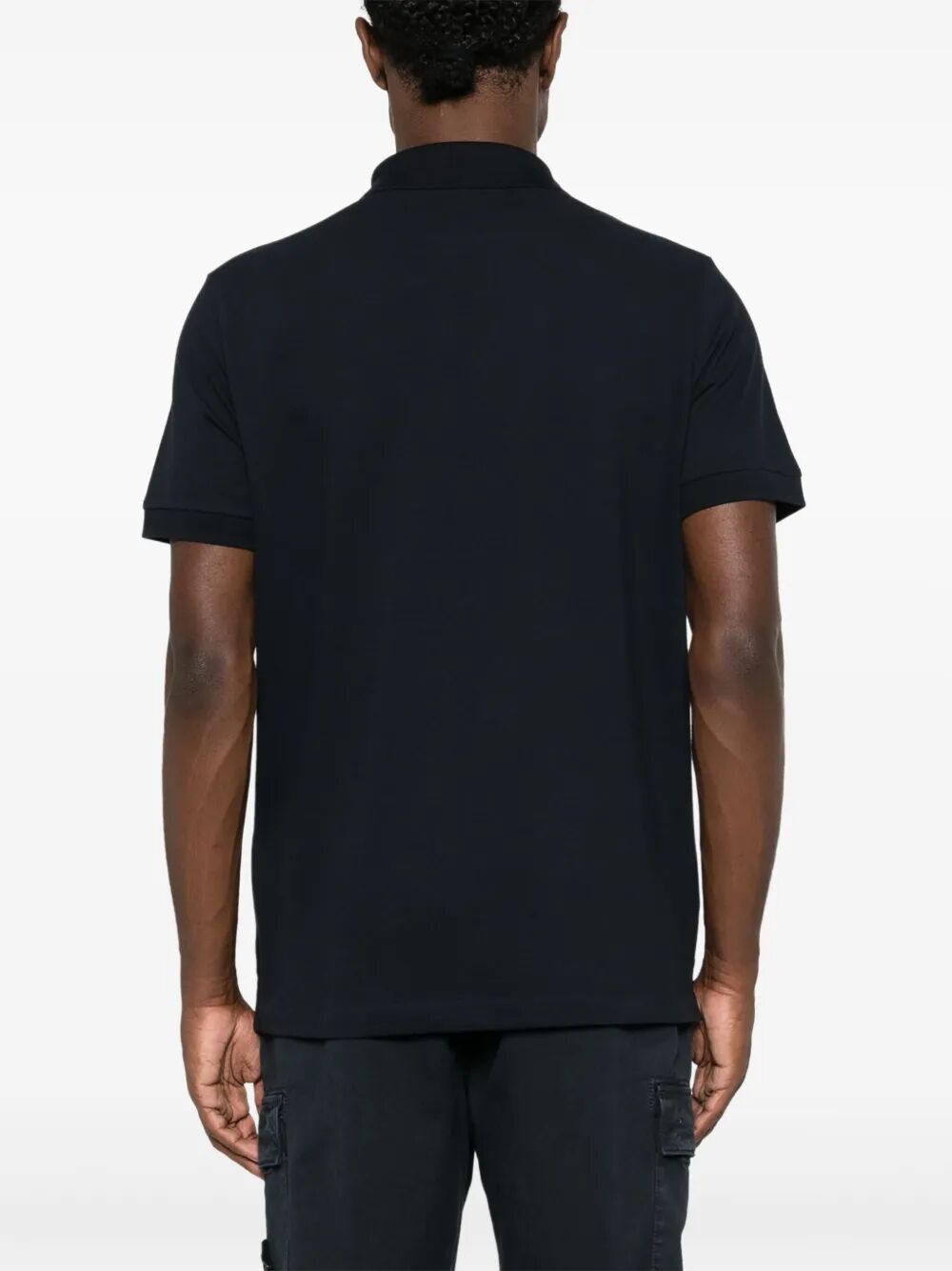 Stone Island Men Slim Fit Cotton Piqué Polo Shirt STONE ISLAND