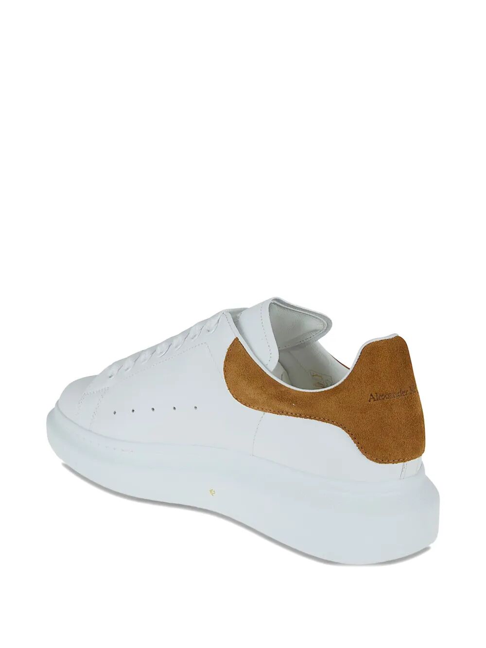 Alexander Mcqueen Women Oversized Sneakers In White/Tan ALEXANDER MCQUEEN