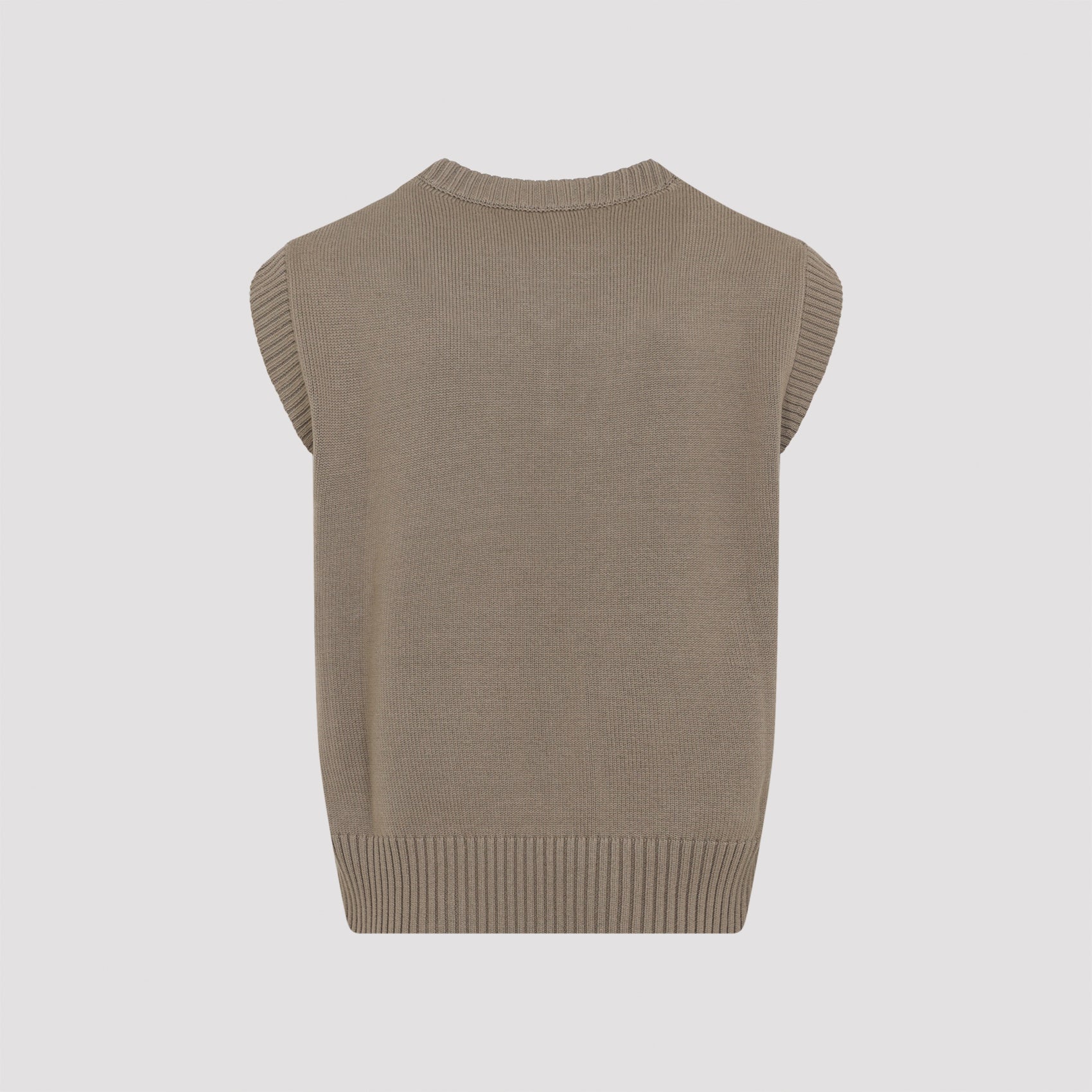 Ami Wool And Cotton Vest Men AMI PARIS