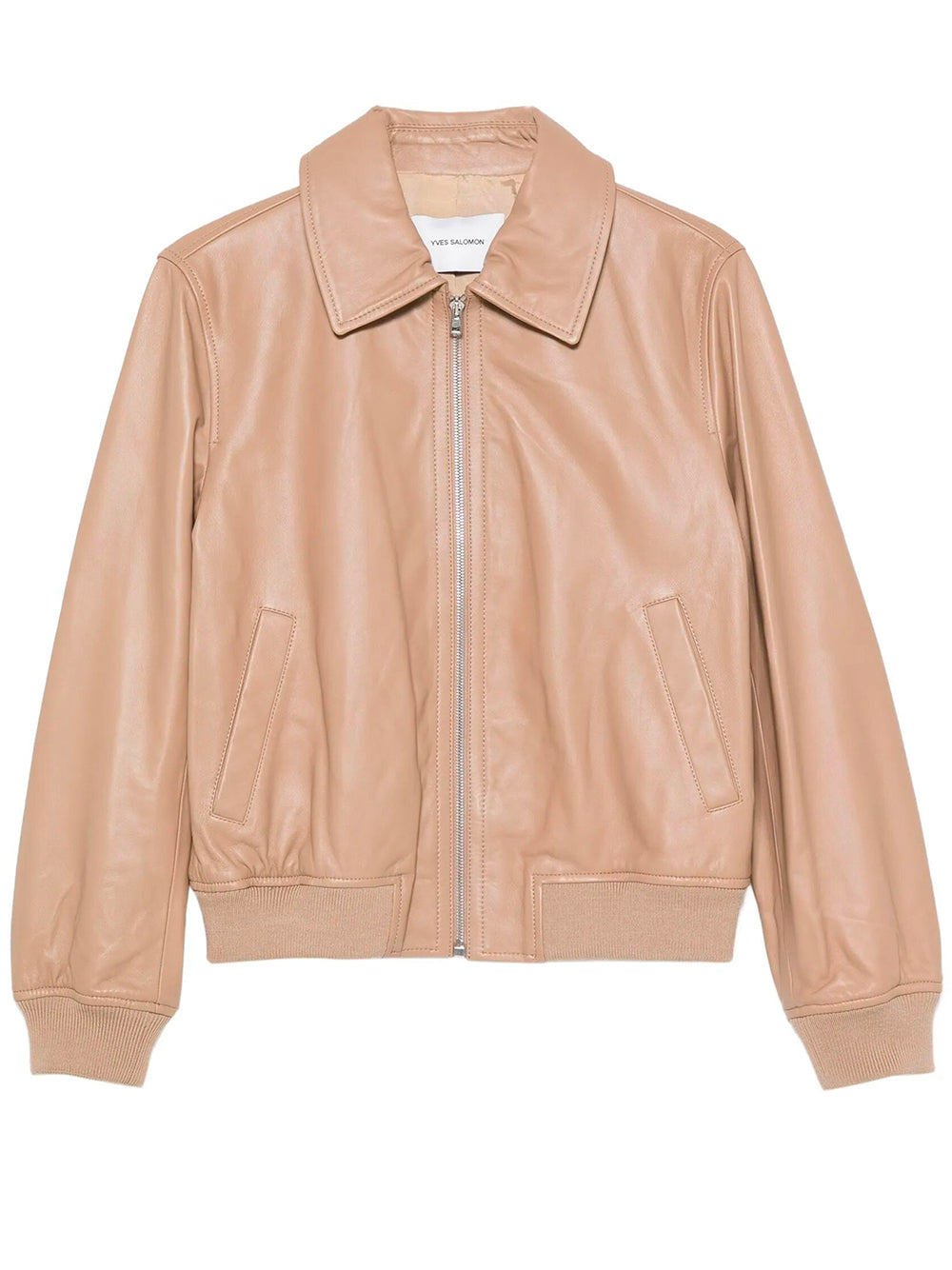 Yves Salomon Women Zip-Up Leather Jacket YVES SALOMON