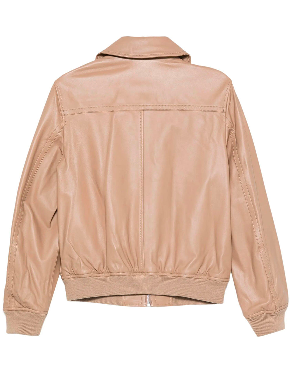 Yves Salomon Women Zip-Up Leather Jacket YVES SALOMON
