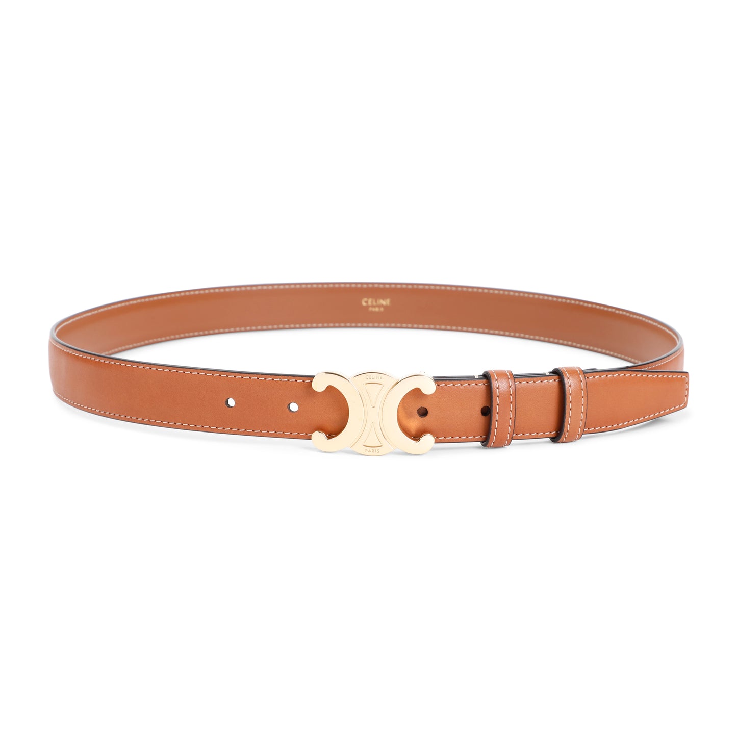 Celine Triomphe Leather Belt Women CELINE