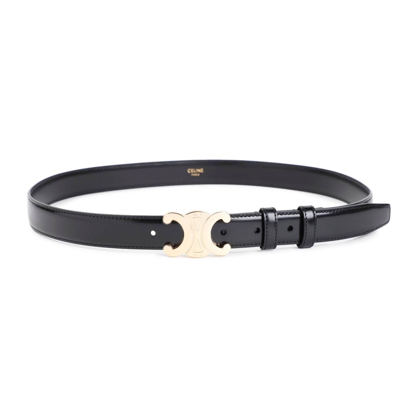 Celine Triomphe Leather Belt Women CELINE