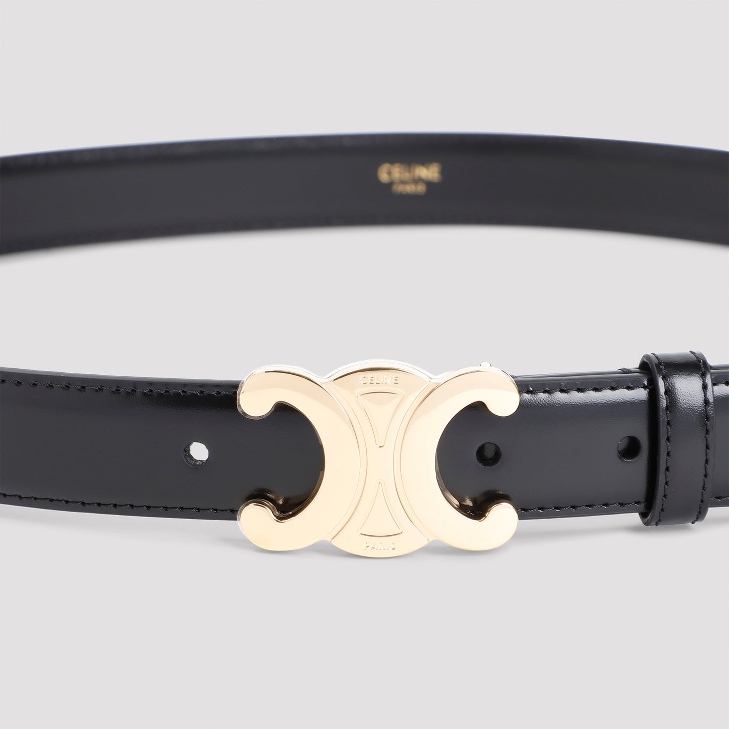 Celine Triomphe Leather Belt Women CELINE