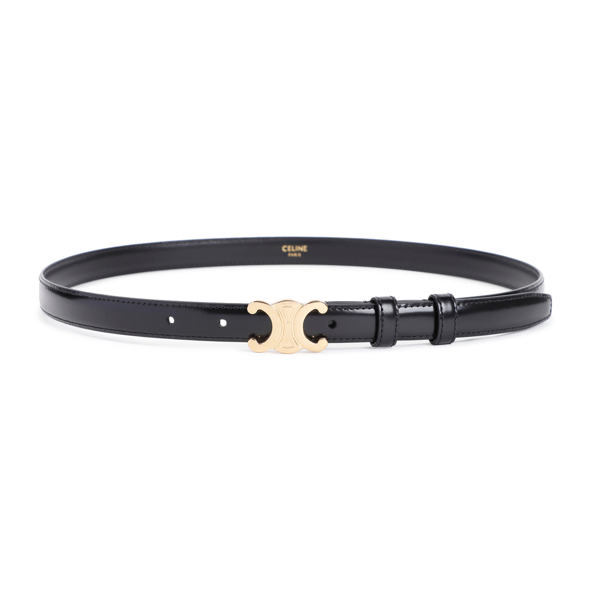 Celine Triomphe Leather Belt Women CELINE
