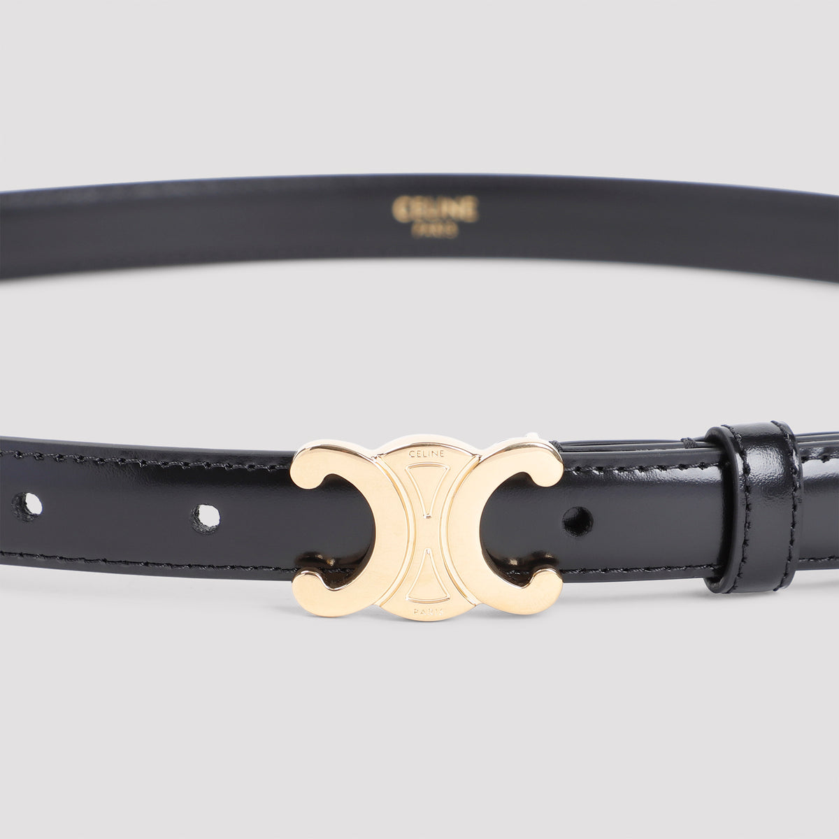 Celine Triomphe Leather Belt Women CELINE