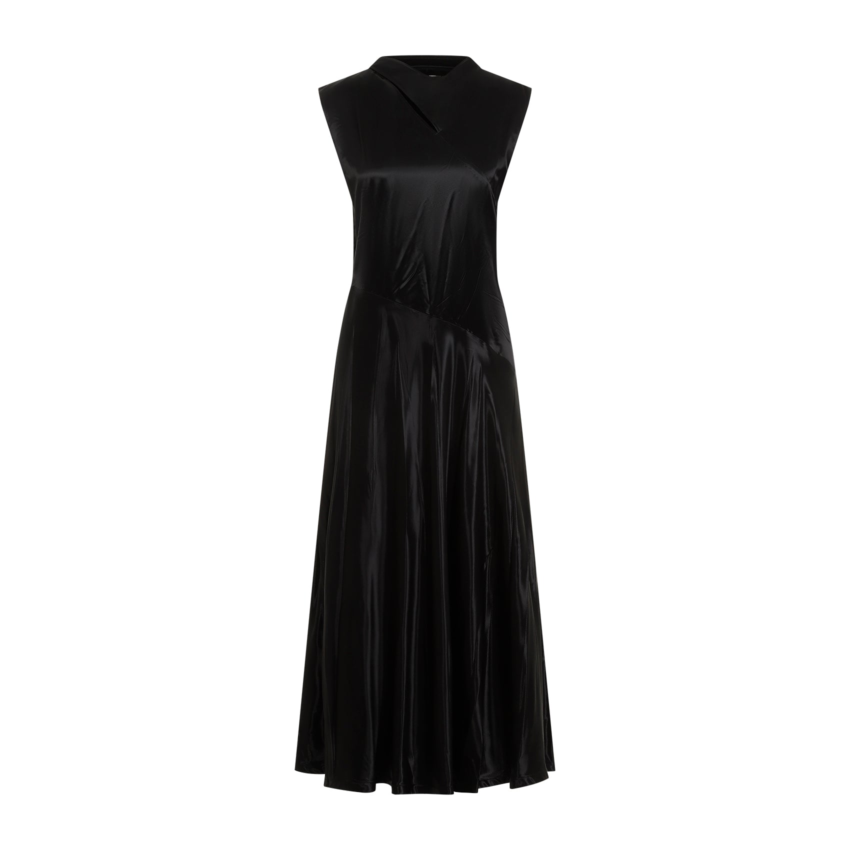 Jil Sander Cupro Long Dress Women JIL SANDER