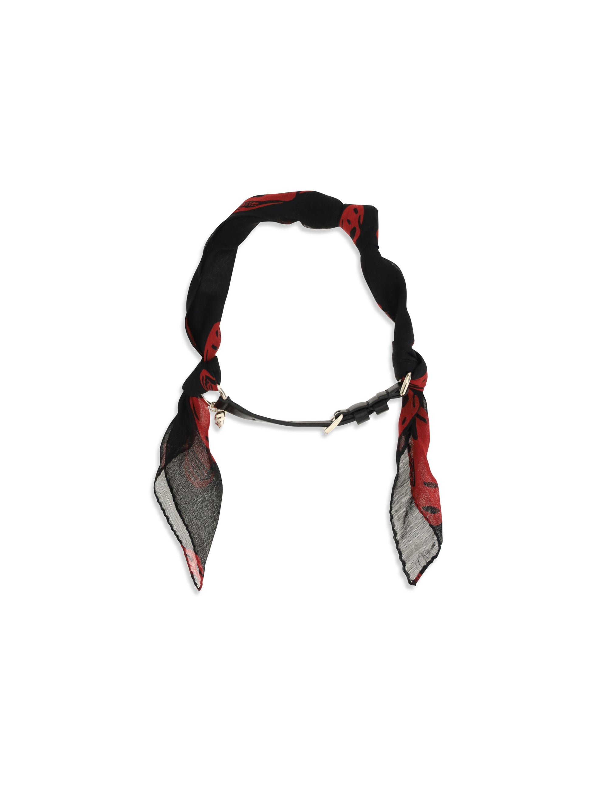 Alexander Mcqueen Women Double-Wrap Skull Scarf Bracelet ALEXANDER MCQUEEN