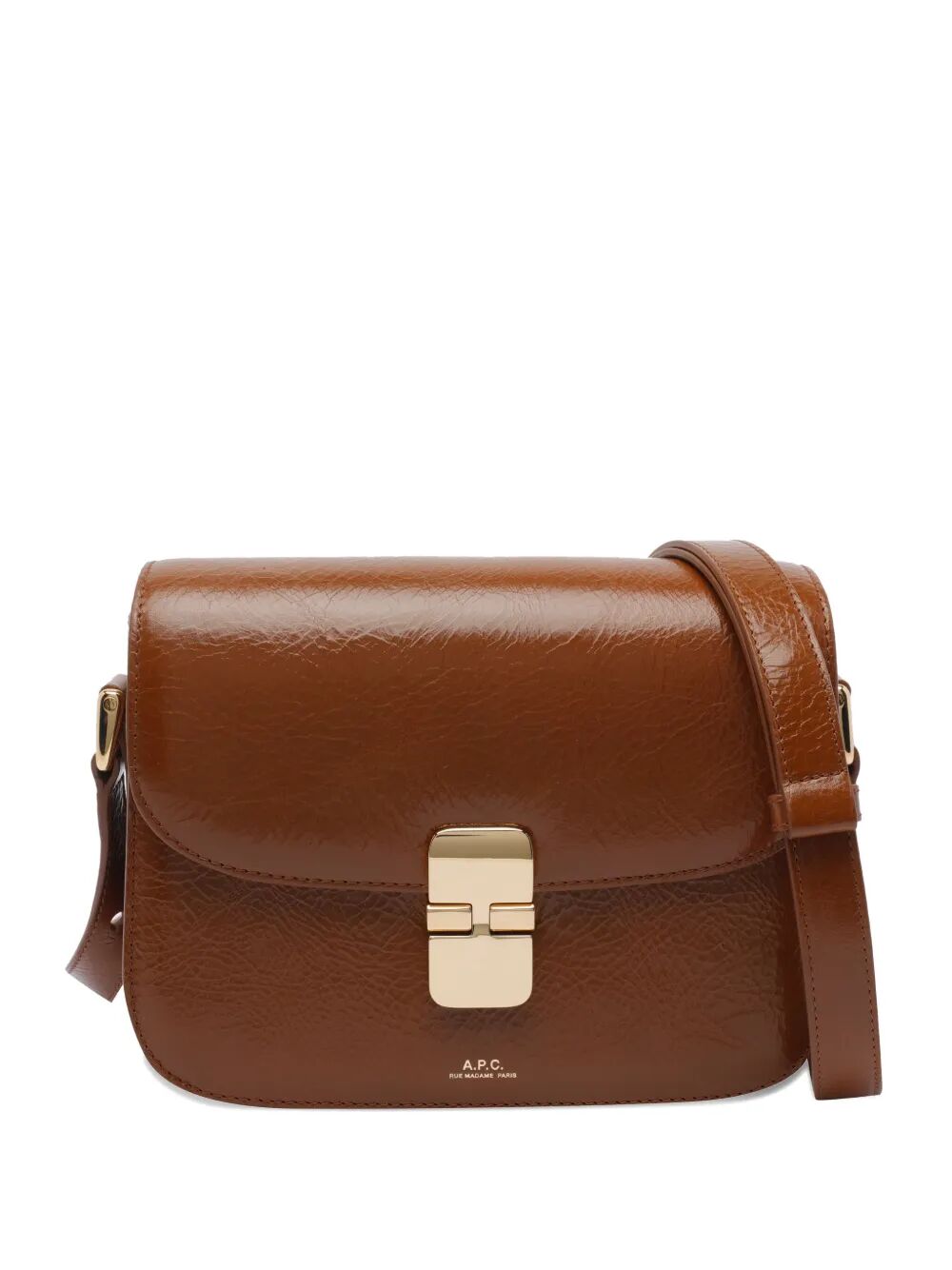 A.P.C. Women Grace Small Bag In Crinkled Leather A.P.C.