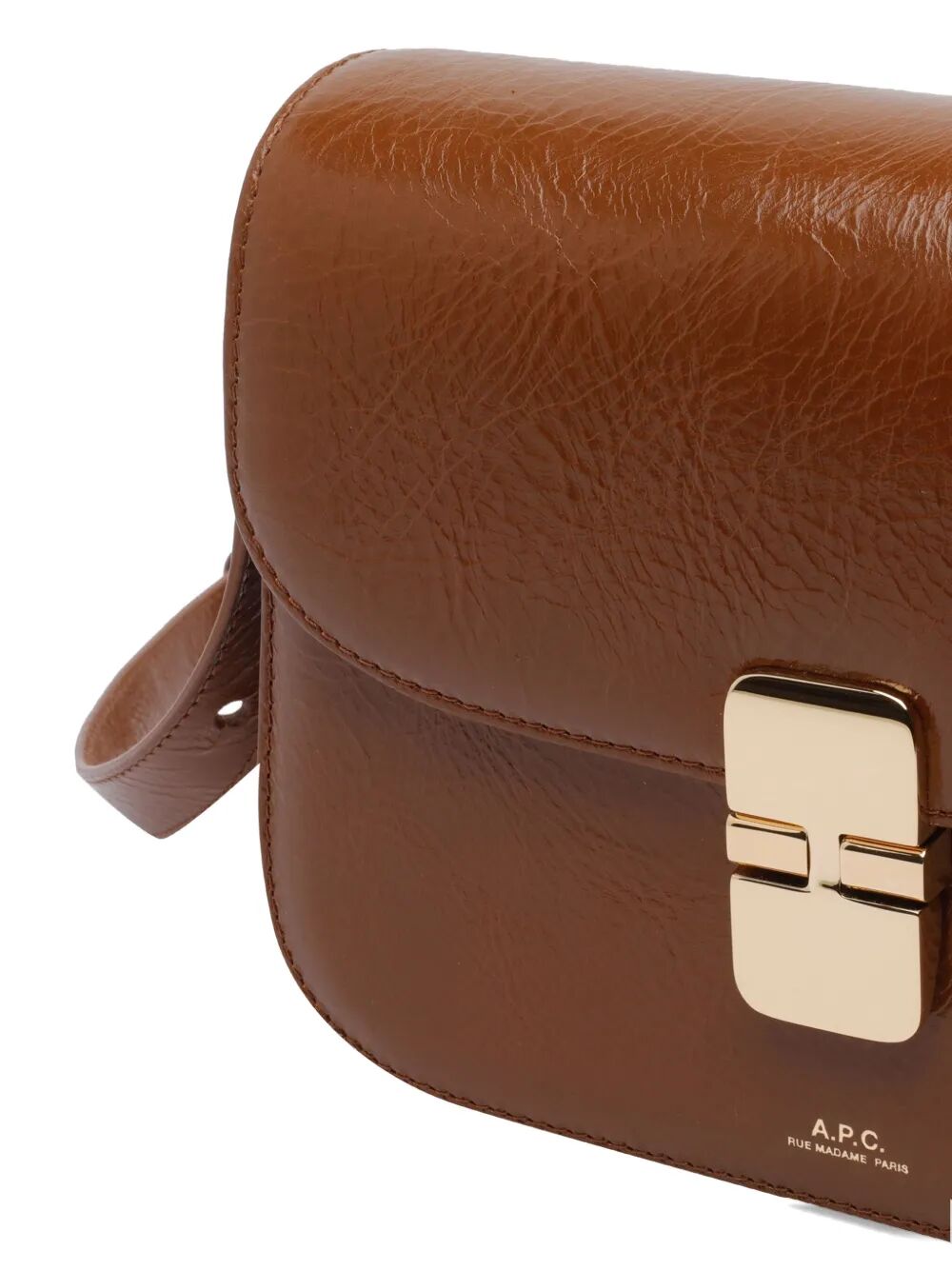 A.P.C. Women Grace Small Bag In Crinkled Leather A.P.C.
