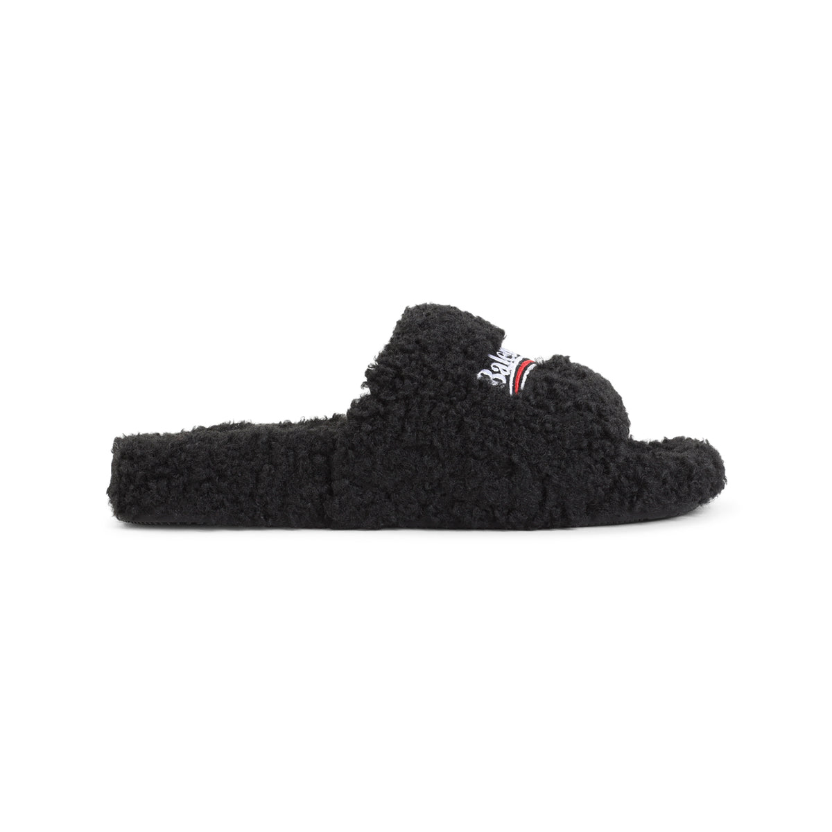 Furry Slide Fake Women BALENCIAGA