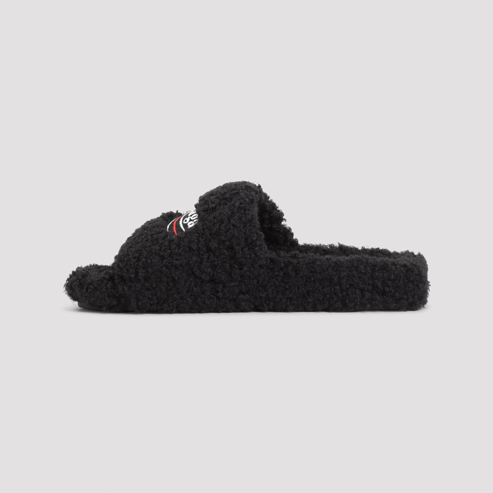 Furry Slide Fake Women BALENCIAGA