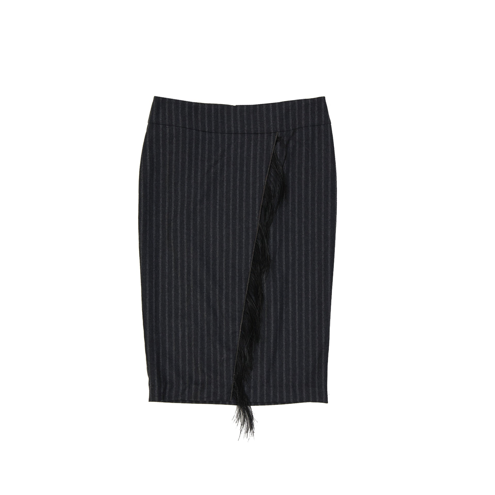 Brunello Cucinelli Wool Striped Skirt Women BRUNELLO CUCINELLI