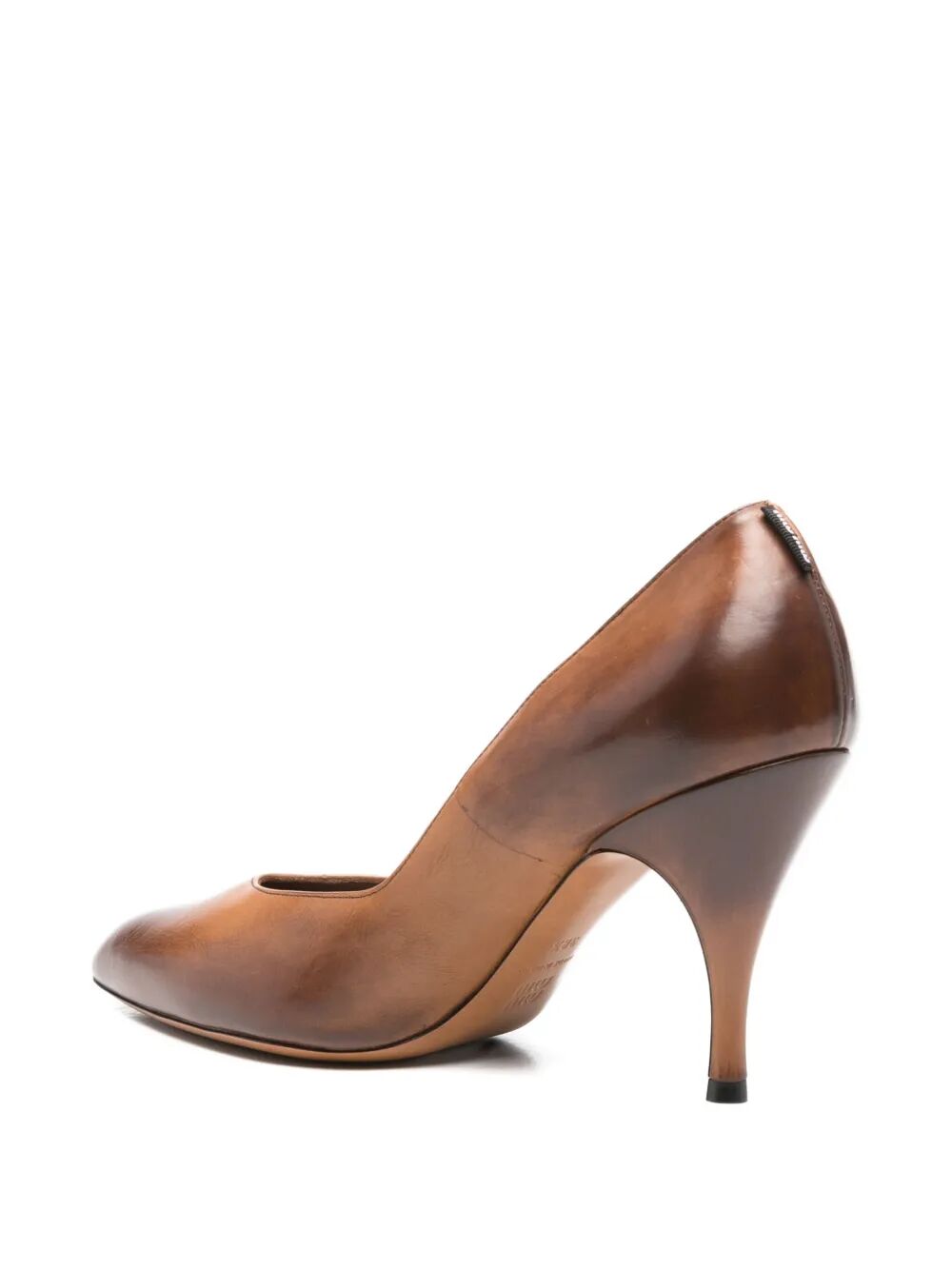 Miu Miu Women Ayers Vintage-Effect Leather Pumps MIU MIU