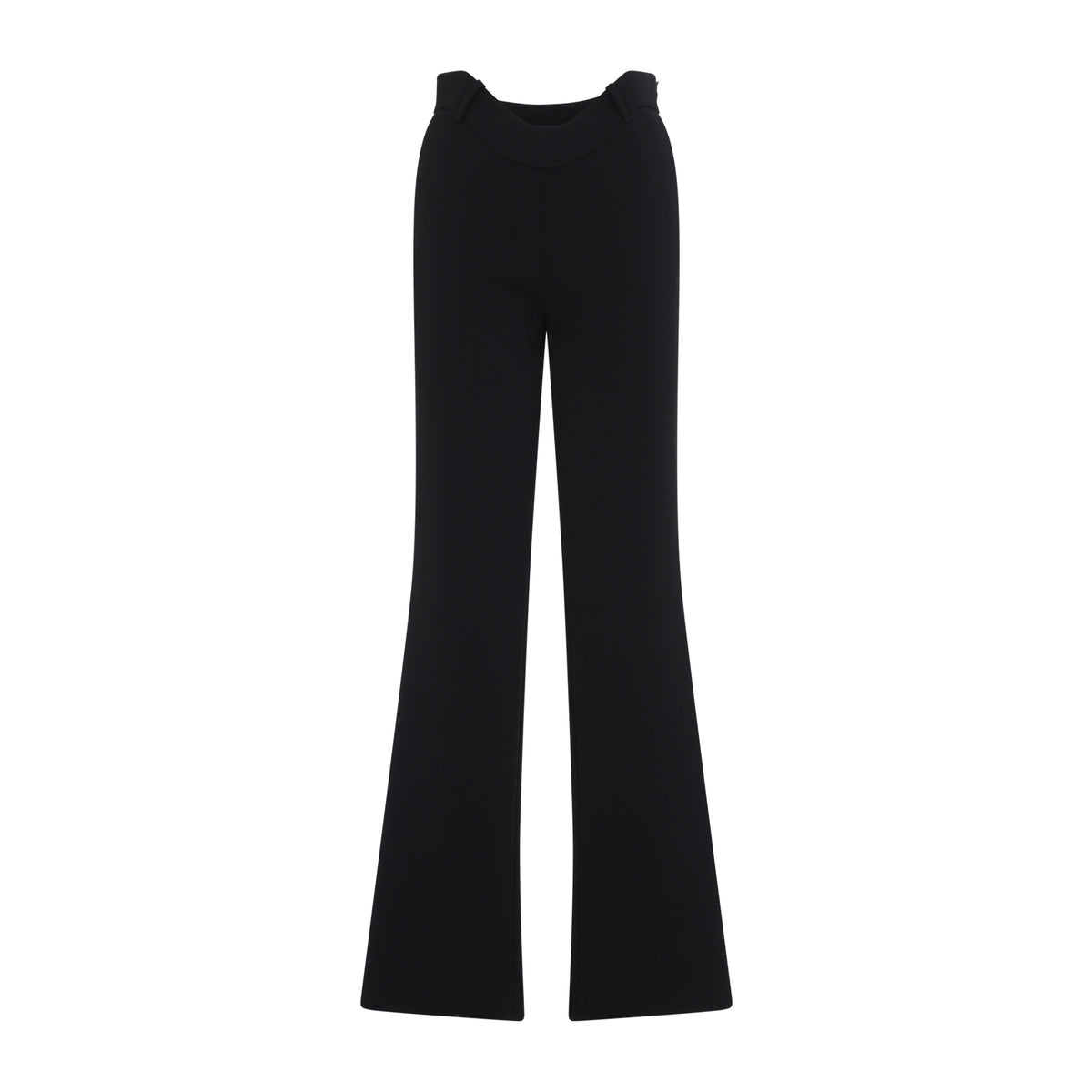 Jean Paul Gaultier Wavy Waistband Tailoring Trousers Women JEAN PAUL GAULTIER
