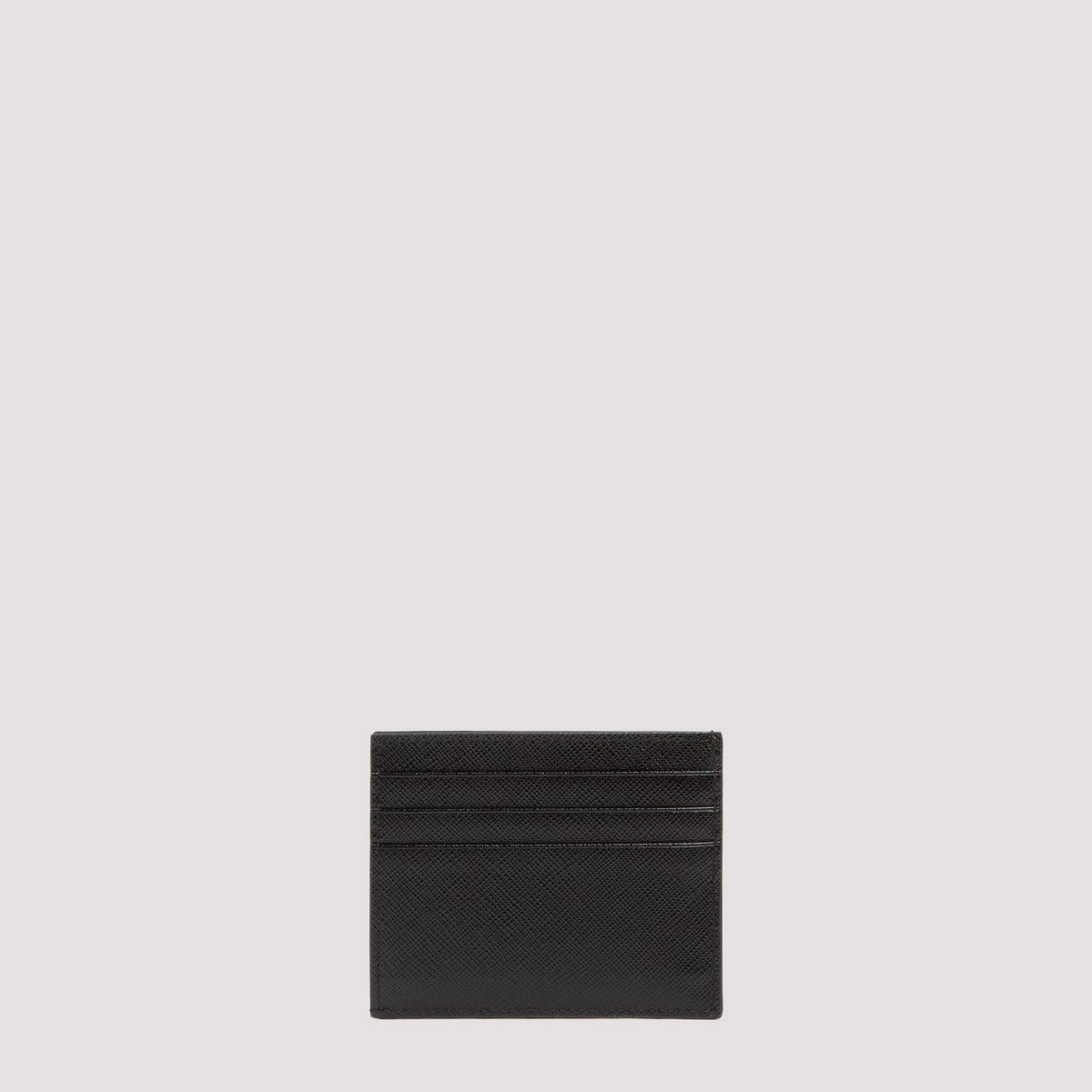 Prada Saffiano Sleek Card Holder Men Men PRADA