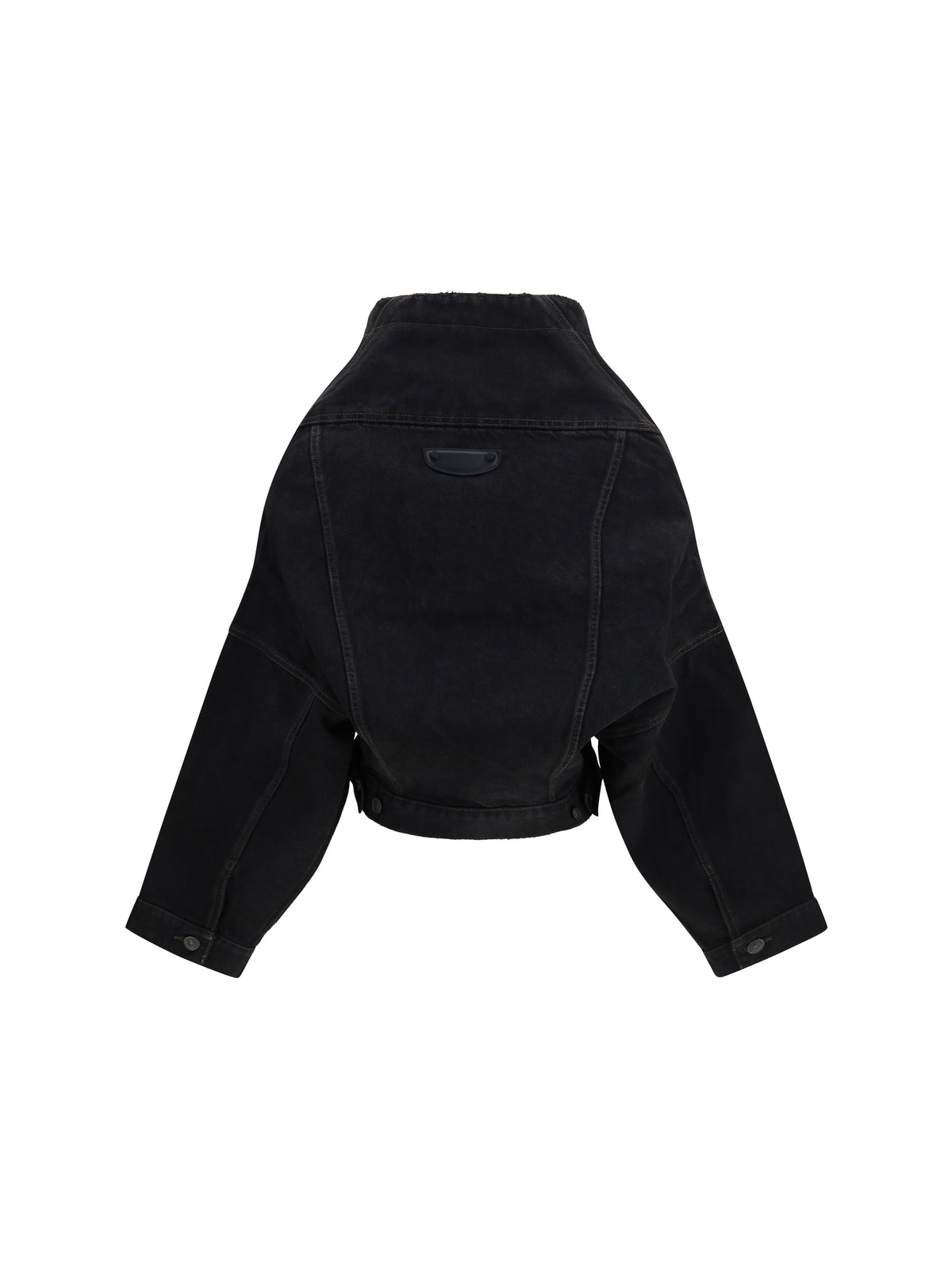 Balenciaga Women Wrap Organic Japanese Denim Jacket BALENCIAGA