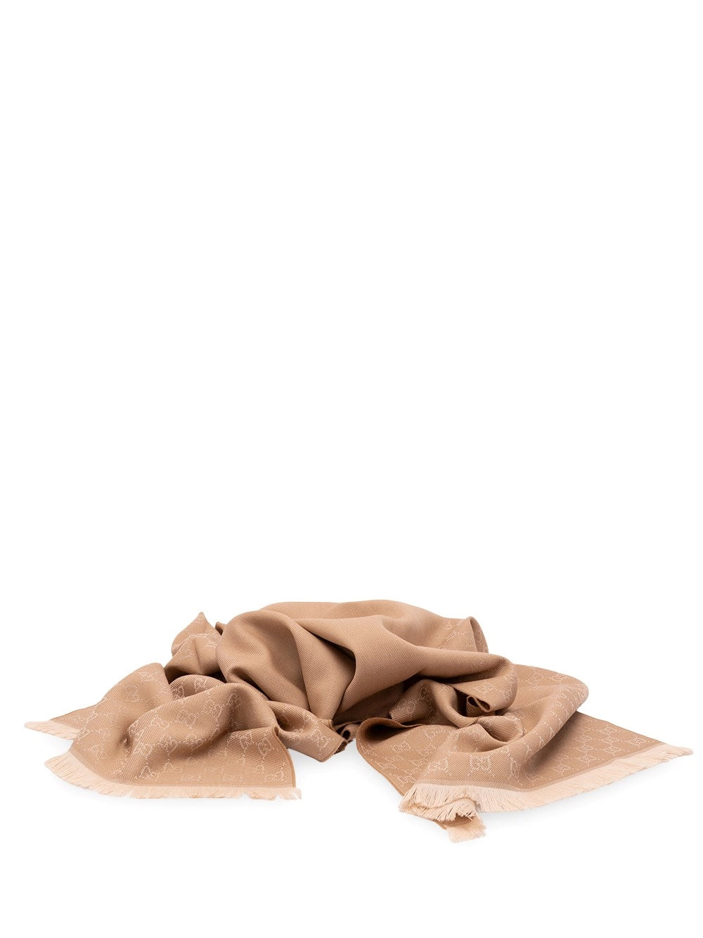 Gucci Women Gg Wool Scarf GUCCI