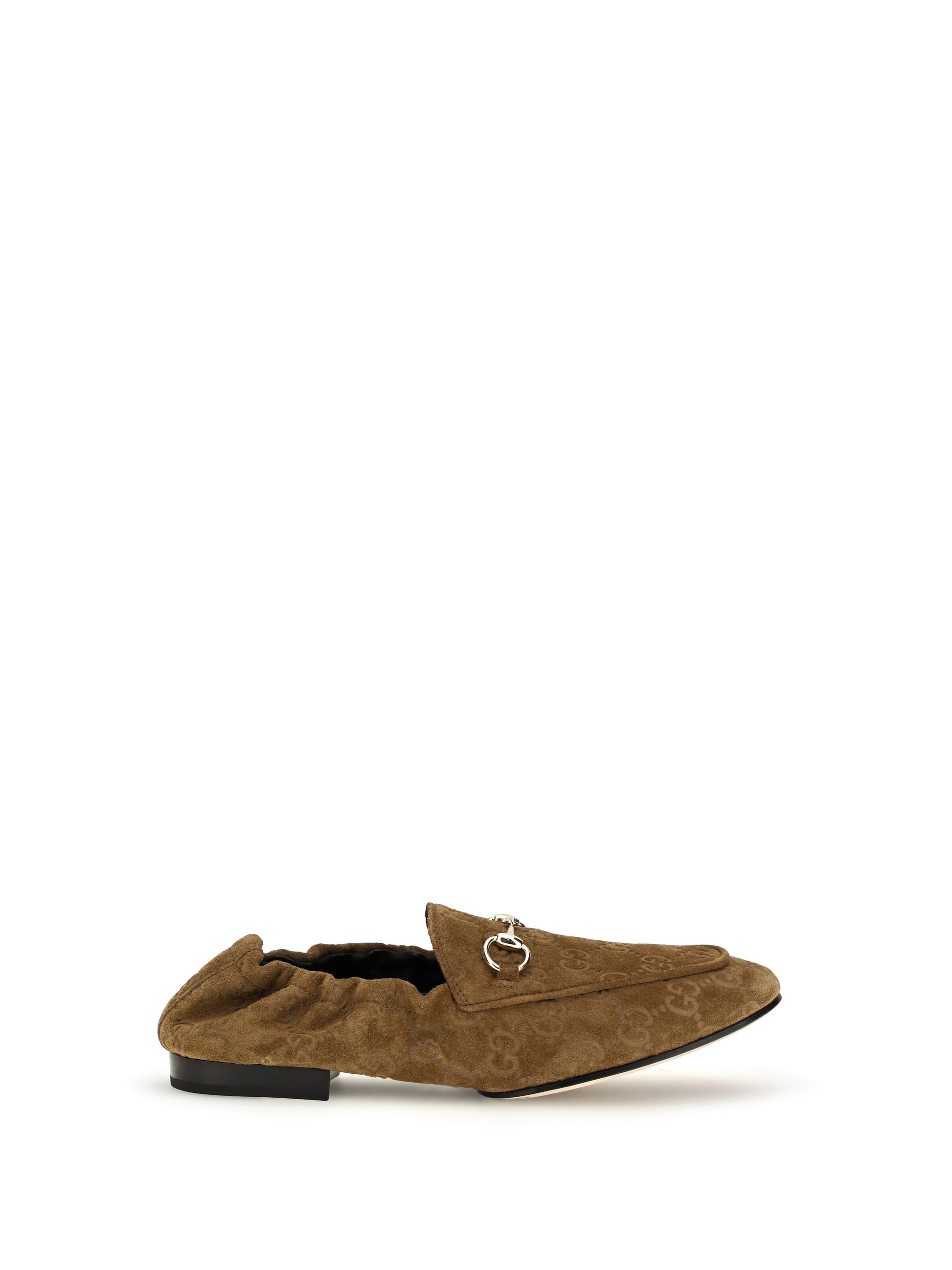 Gucci Women Gg Suede Loafers GUCCI