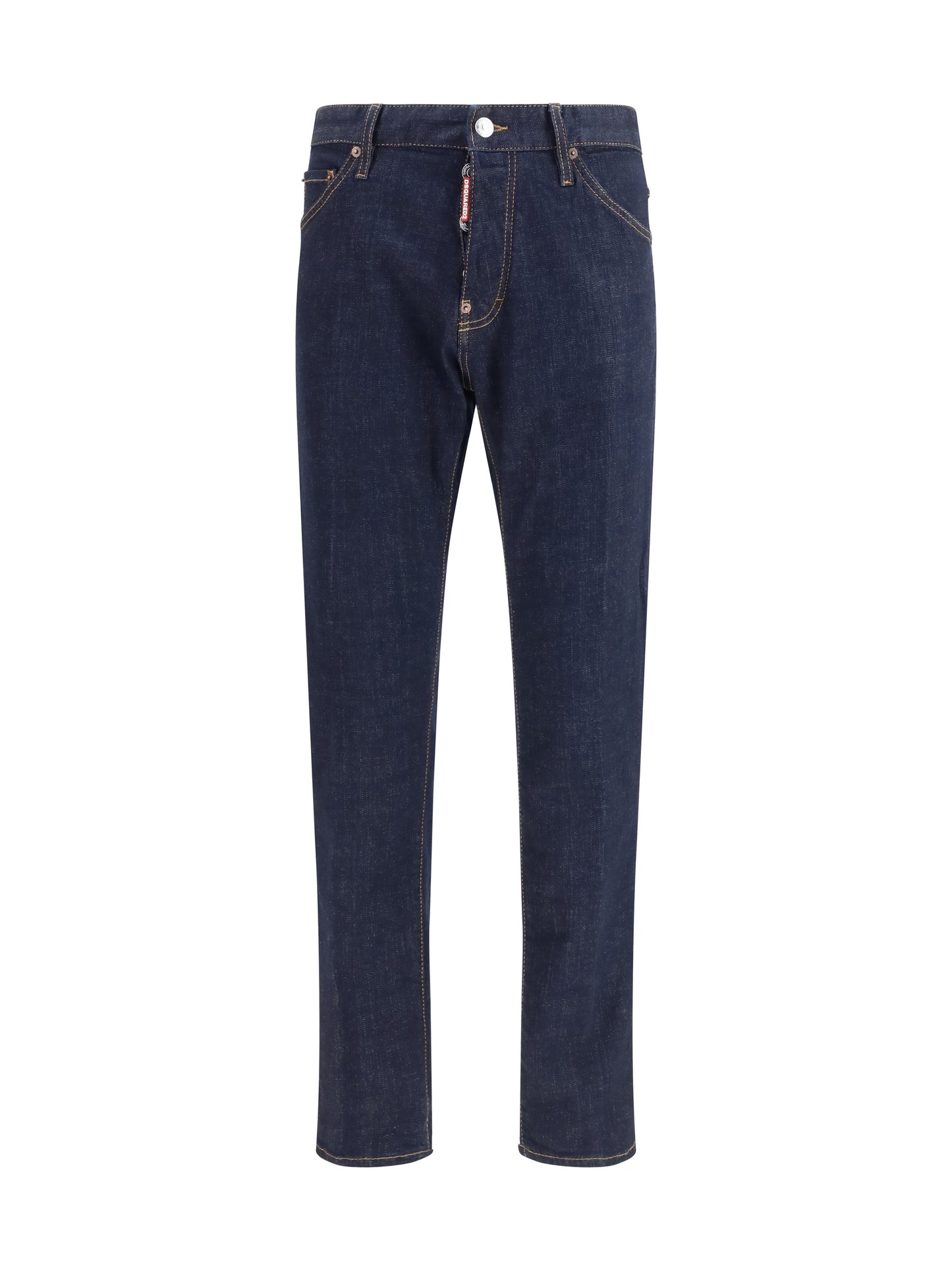 Dsquared2 Men Long Stretch Cotton Jeans DSQUARED2