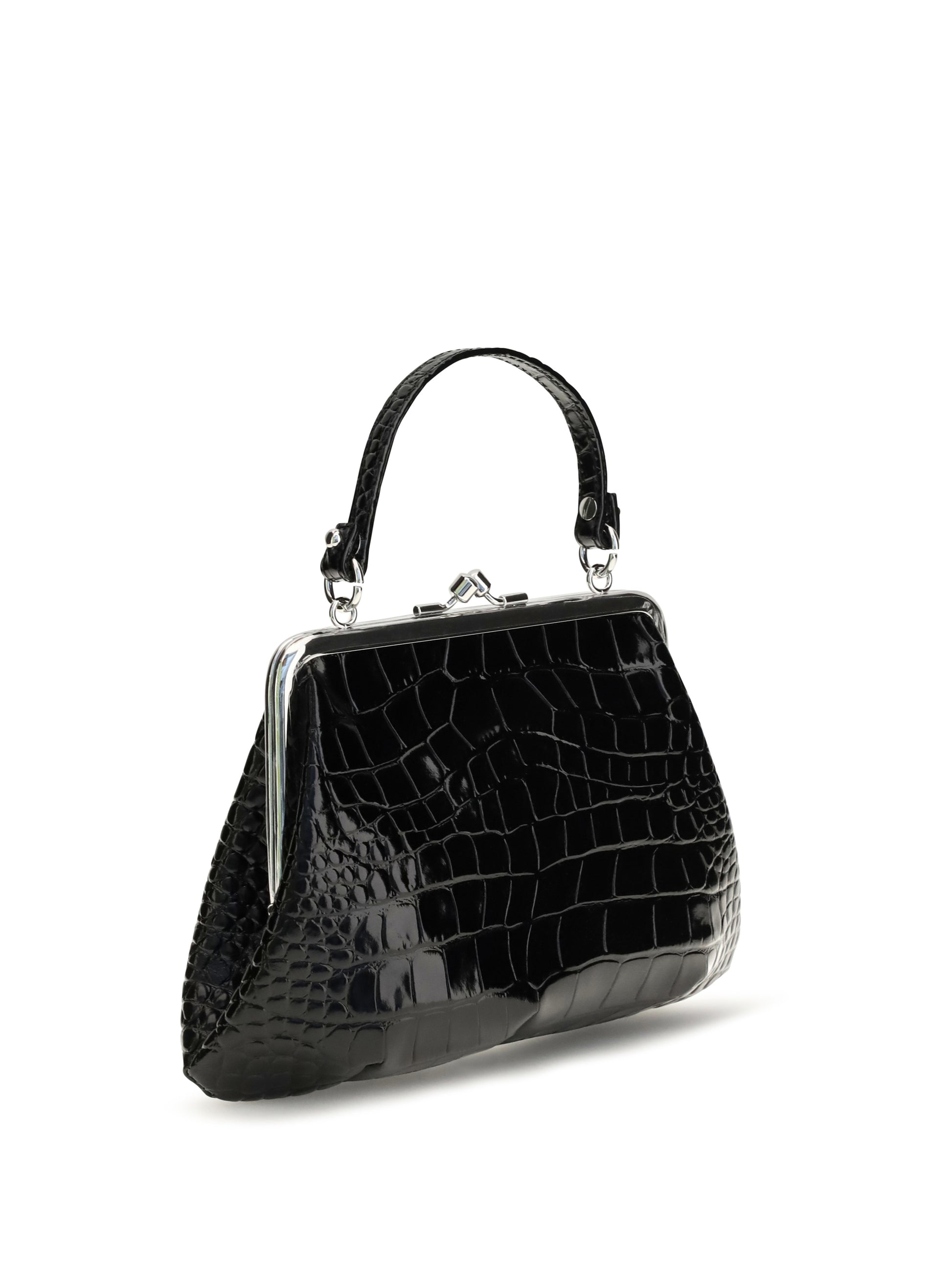 Vivienne Westwood Women Granny Frame Crocodile Effect Handbag VIVIENNE WESTWOOD