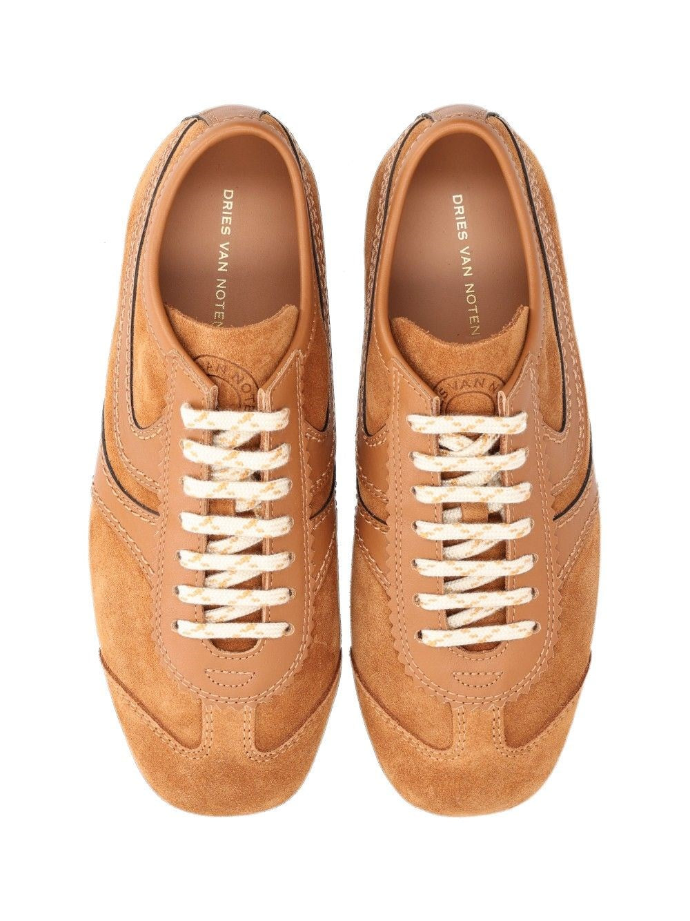 Dries Van Noten Women Leather And Suede Sneakers DRIES VAN NOTEN