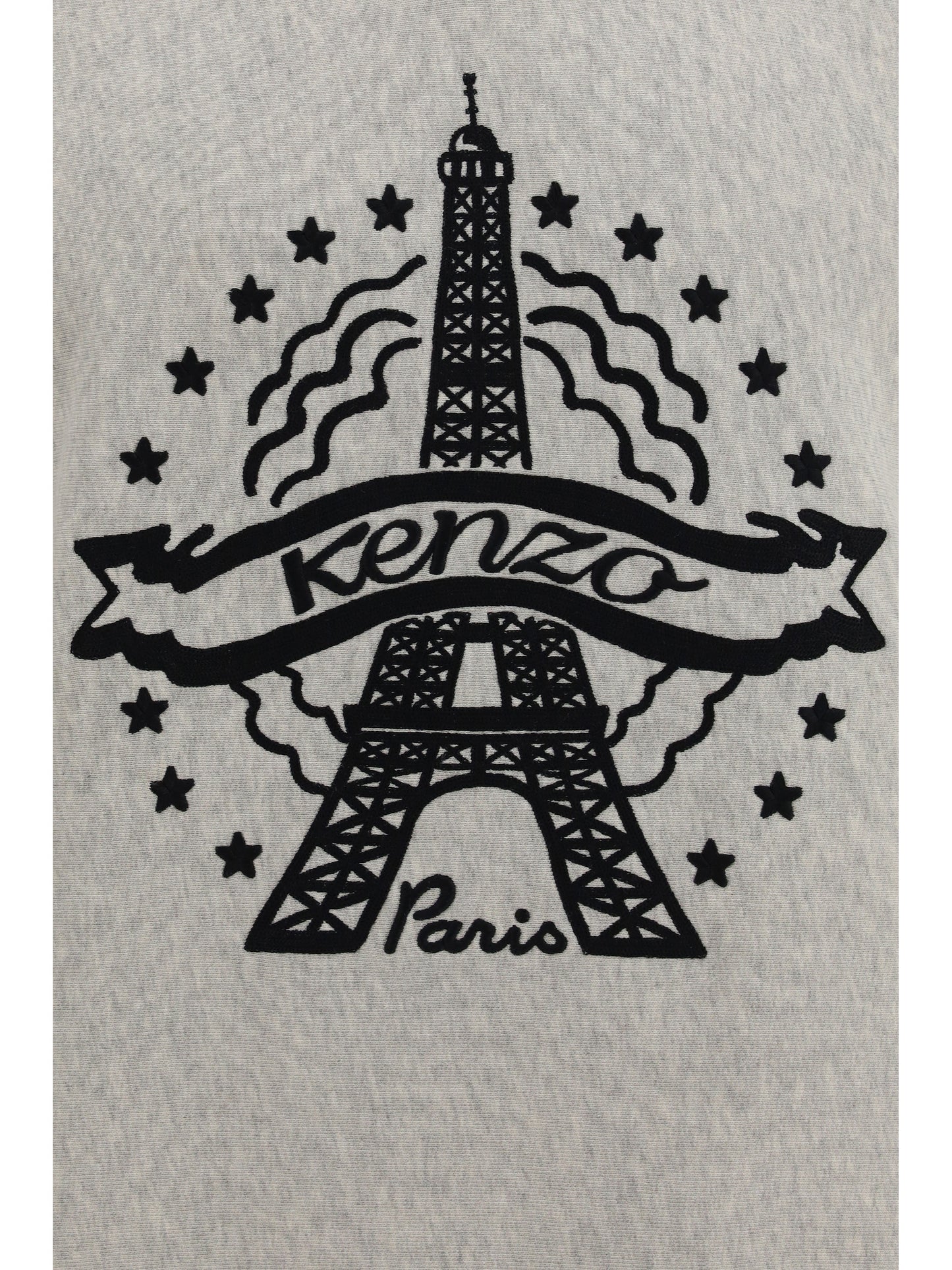 Kenzo Men Kenzo Eiffel Tower Design Cotton Sweatshirt KENZO