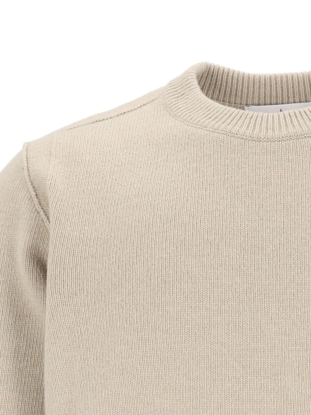 Stone Island Men Lambswool Crew Neck Sweater STONE ISLAND