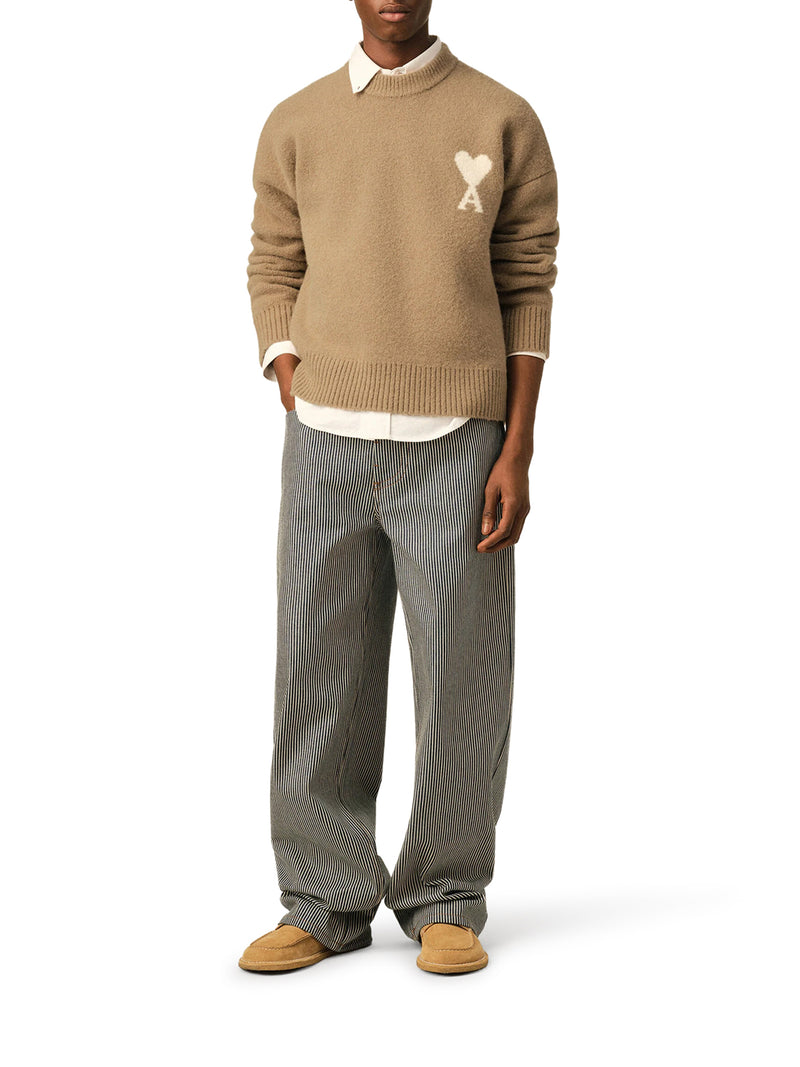 Ami Paris Men Ami De Coeur Crewneck Sweater AMI PARIS