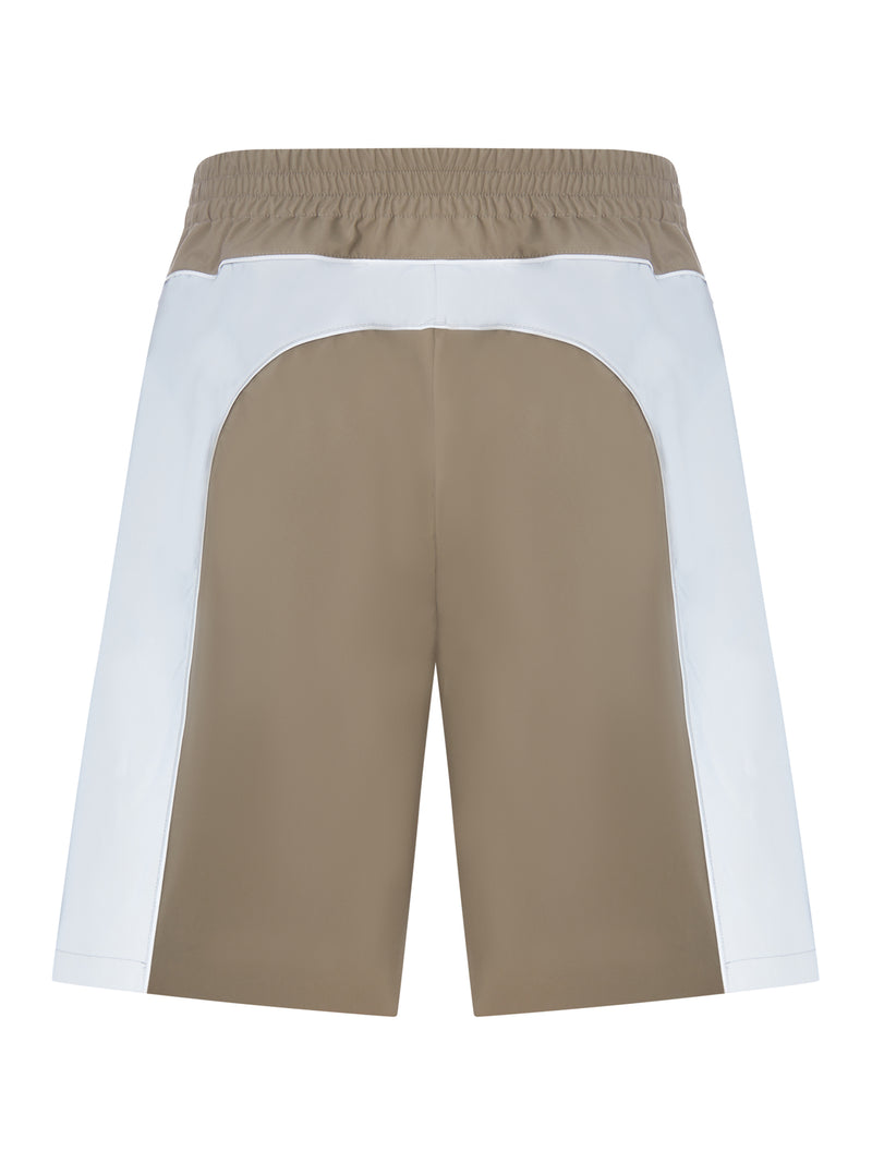 Balenciaga Men Men`S Techwear Track Shorts In Grey BALENCIAGA