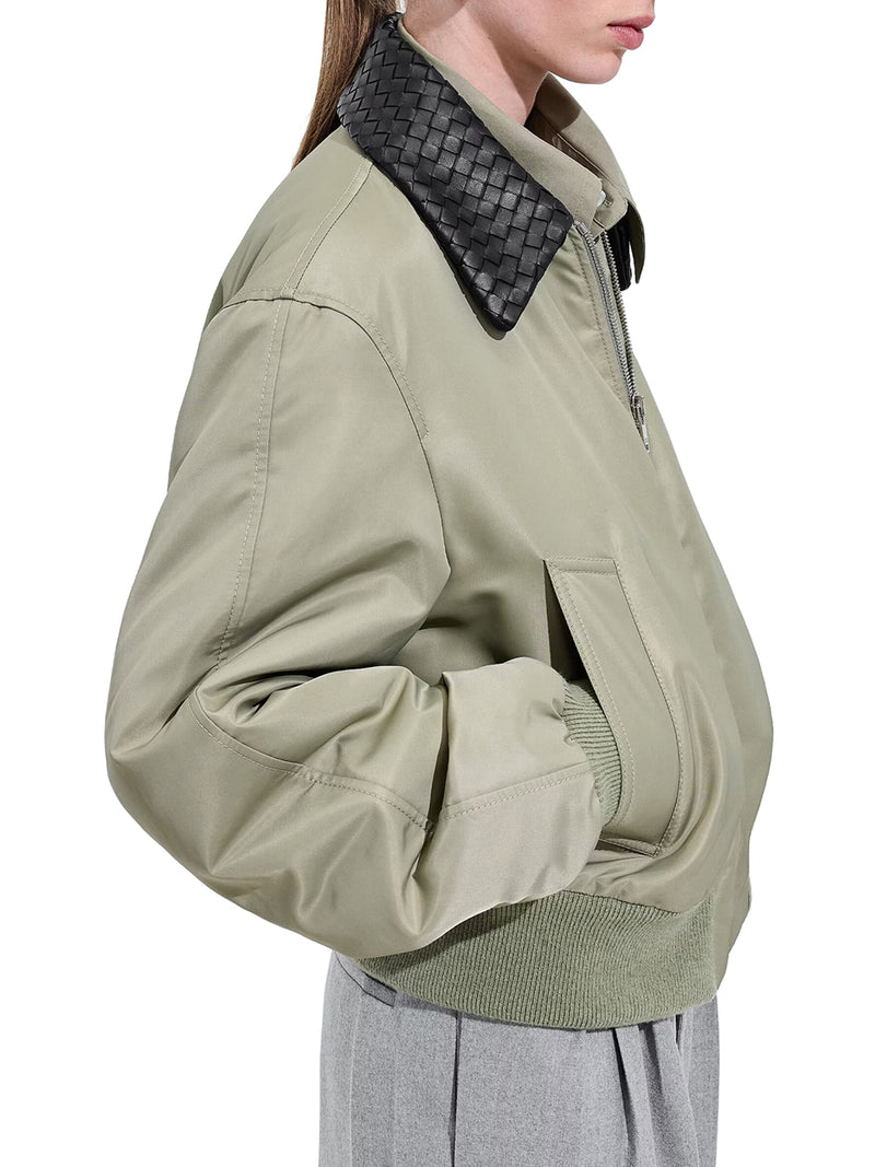 Bottega Veneta Women Satin Nylon Jacket BOTTEGA VENETA
