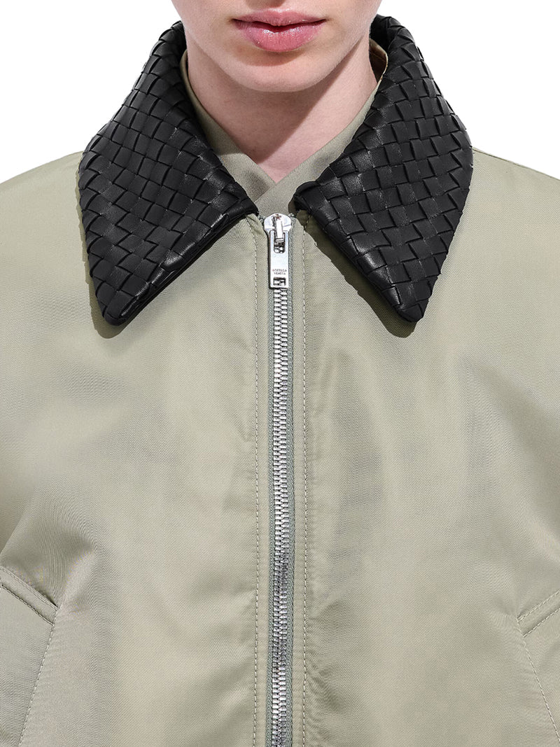 Bottega Veneta Women Satin Nylon Jacket BOTTEGA VENETA