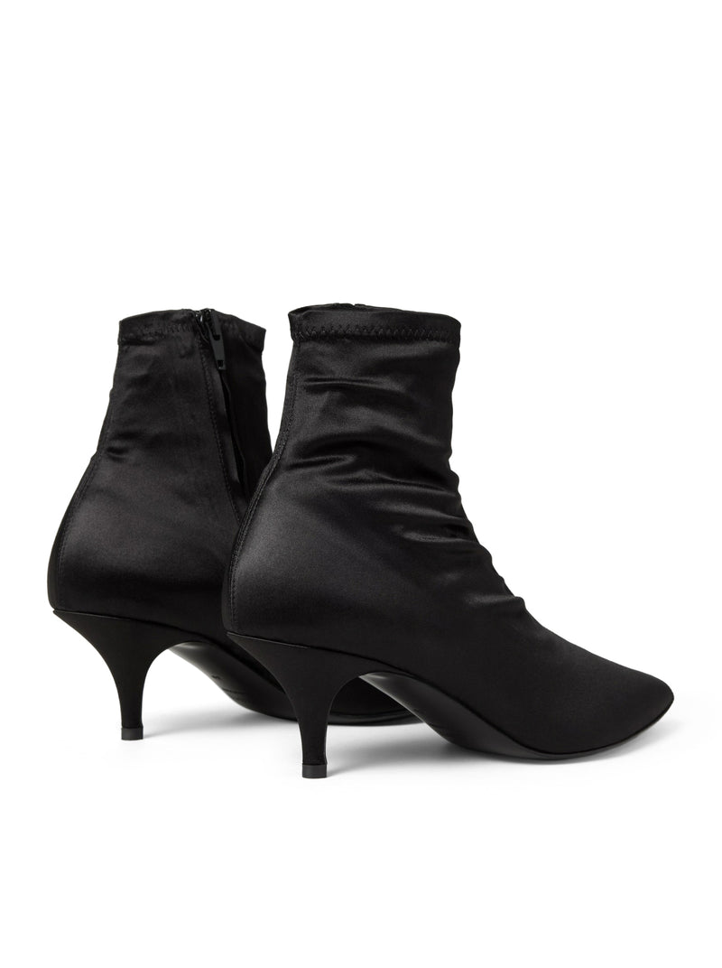 Celine Women Satin Sock Ankle Boots CELINE