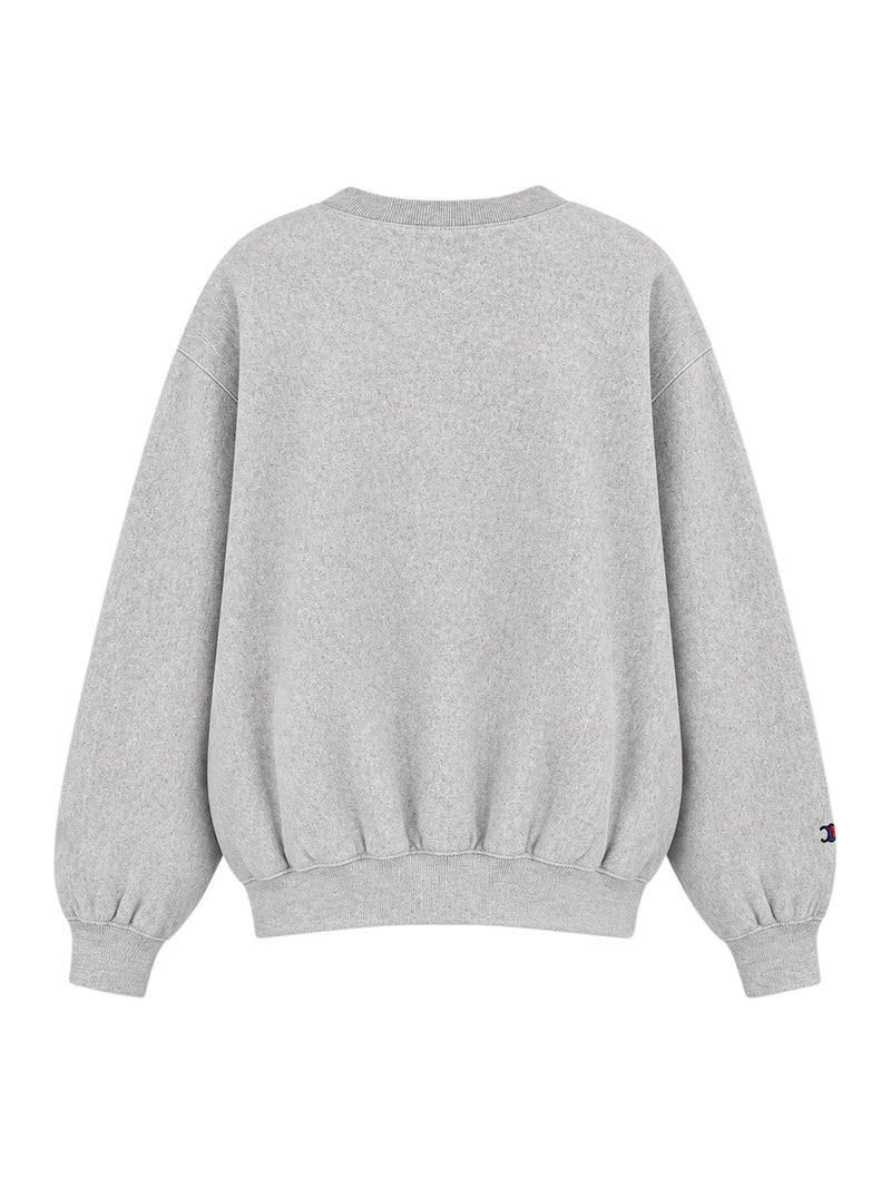 Celine Women Celine Paris Logo Crewneck Sweatshirt CELINE