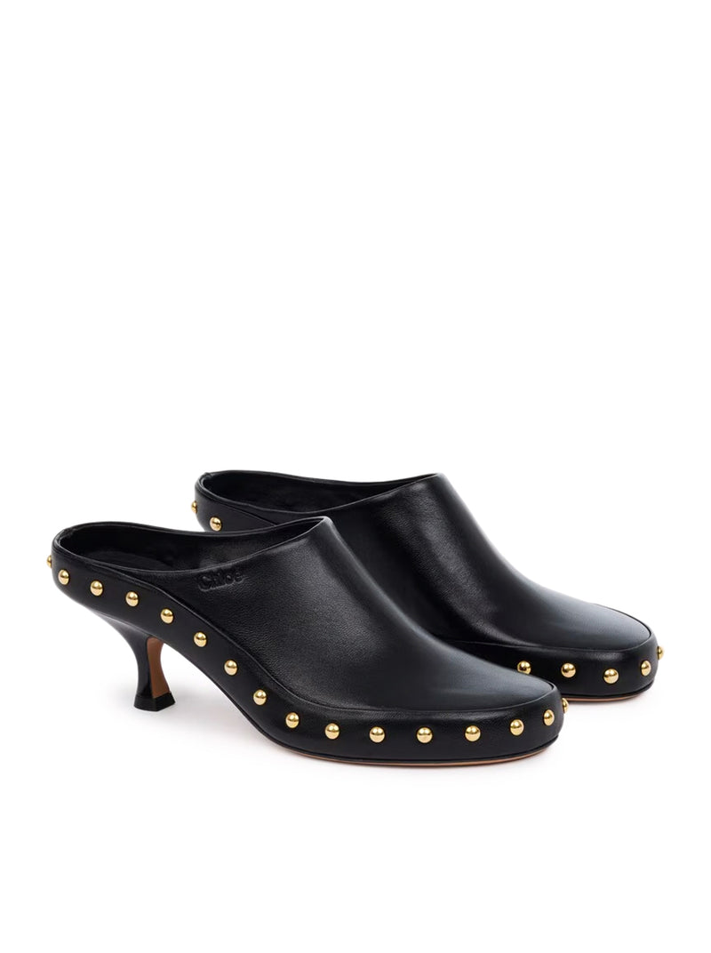 Chloe` Women Junie Heeled Mules CHLOE