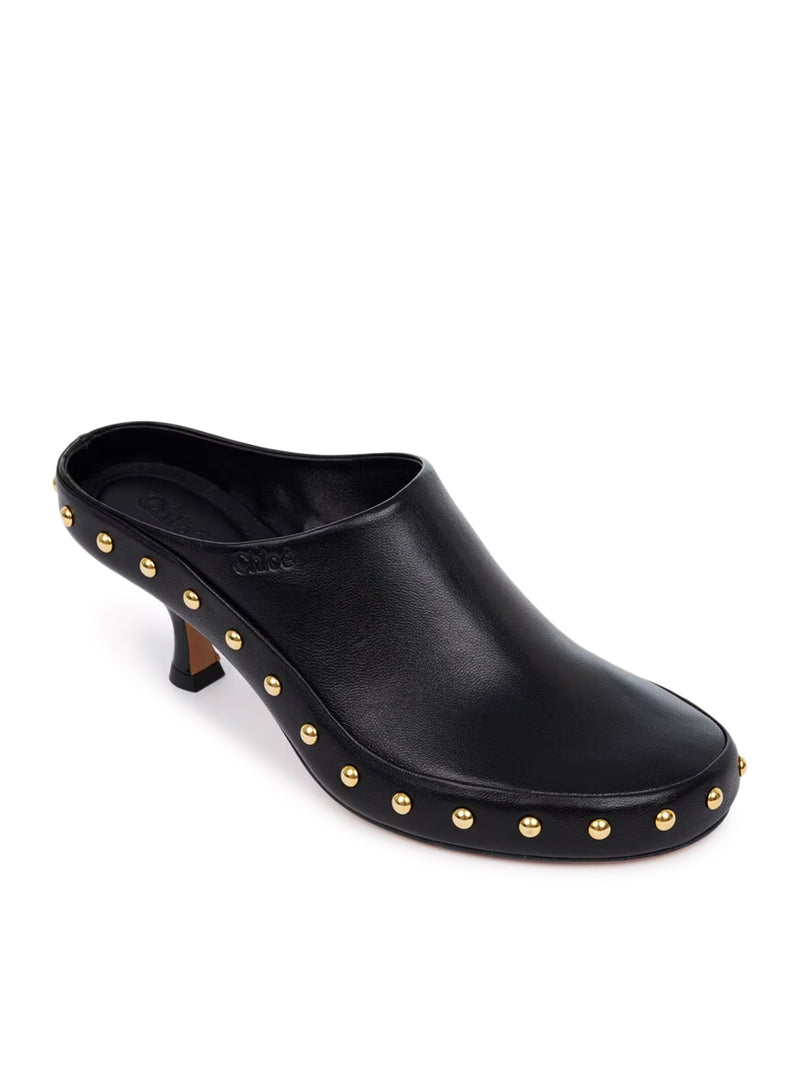 Chloe` Women Junie Heeled Mules CHLOE